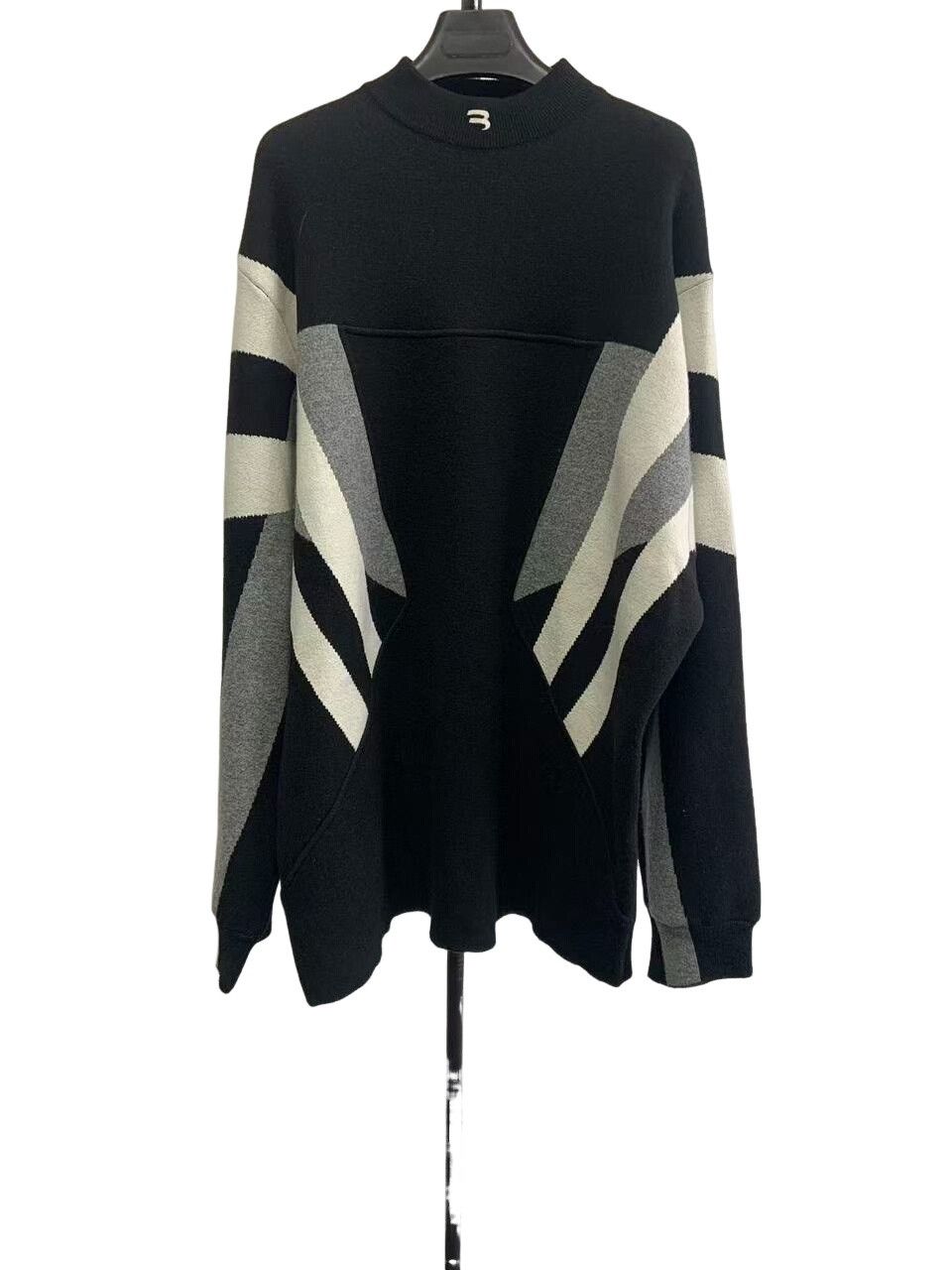 Balenciaga Balenciaga Colorblock Cashmere Sweater Size 1 Size US S / EU 44-46 / 1 - 1 Thumbnail