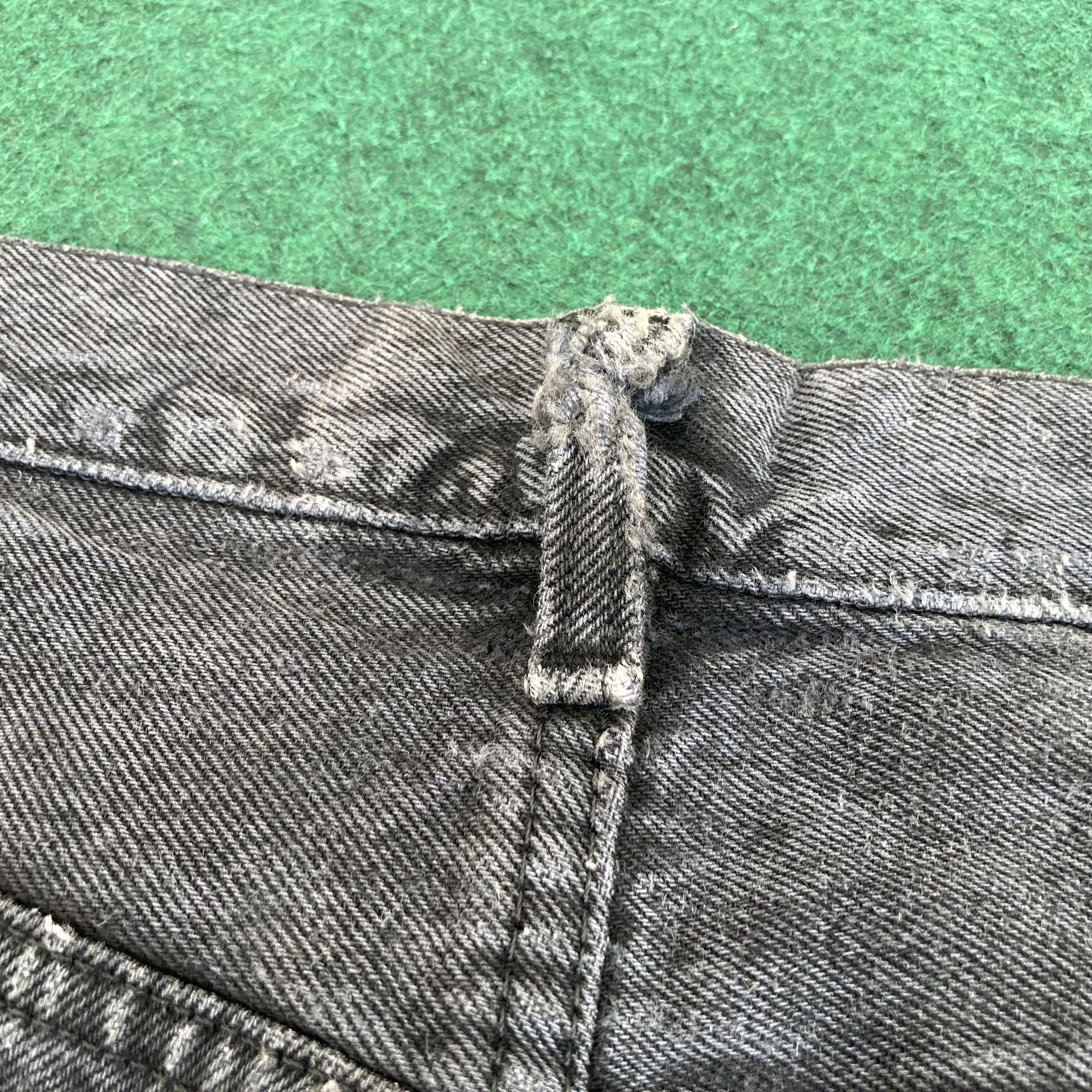Levi's × Vintage Vtg Levis 501 Short Sz 32 Black Jorts Jeans Size US 32 / EU 48 - 6 Thumbnail