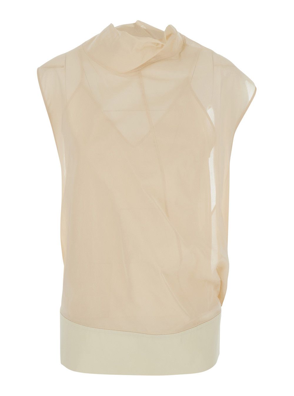 Sportmax Top 'SPSGRADO' in White Cotton for Women Size M / US 6-8 / IT 42-44 - 1 Thumbnail
