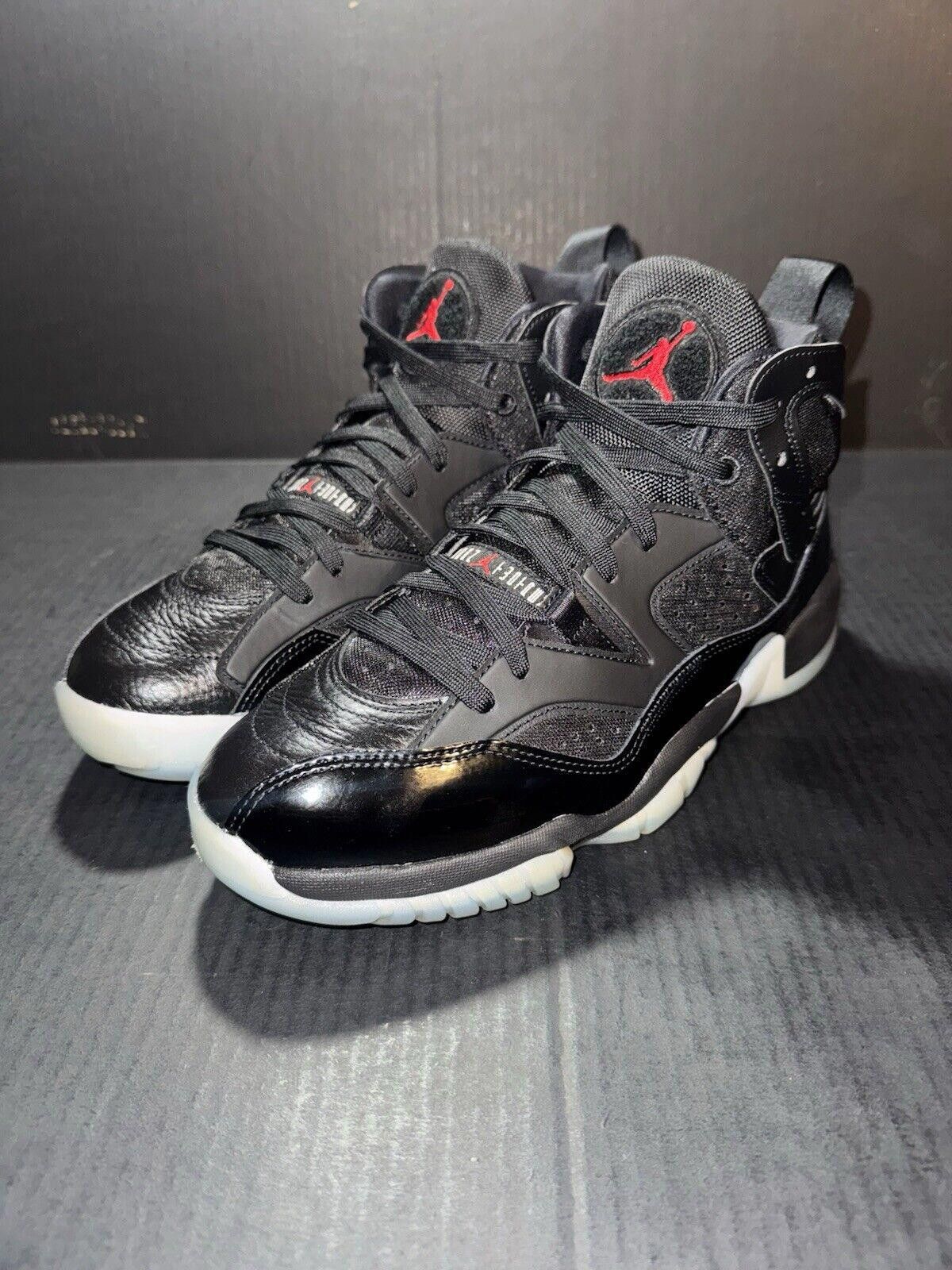 Jordan Brand Nike Jordan Jumpman 2 Trey Black Red DO1925-003 Sz 9 OG BOX Size US 9 / EU 42 - 4 Thumbnail