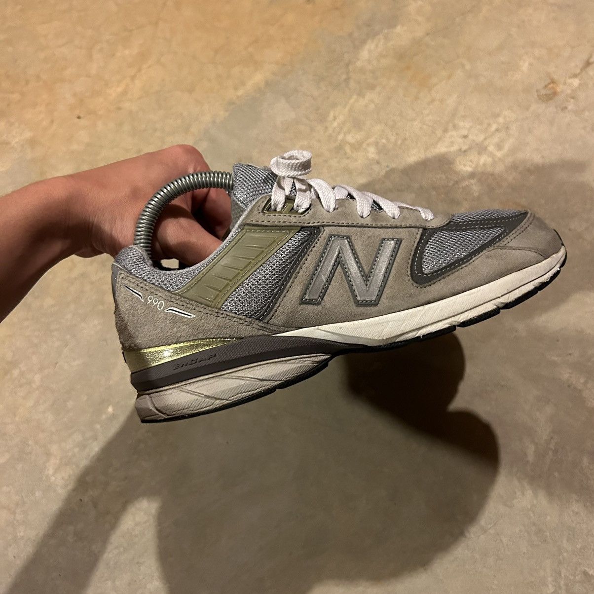 Japanese Brand × New Balance New Balance 990v5 Core Grey US 7 Size US 7 / EU 40 - 5 Thumbnail