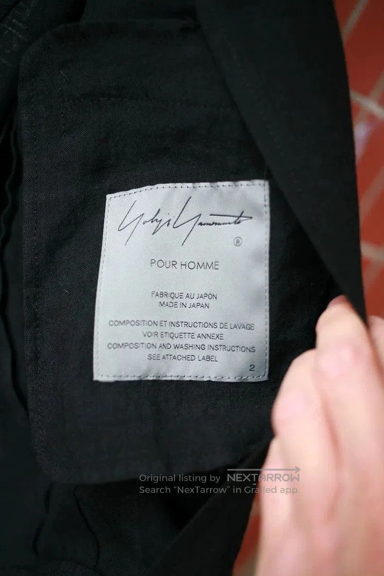 Yohji Yamamoto Yohji Yamamoto Short Jacket with Horse Design. Size US L / EU 52-54 / 3 - 4 Thumbnail