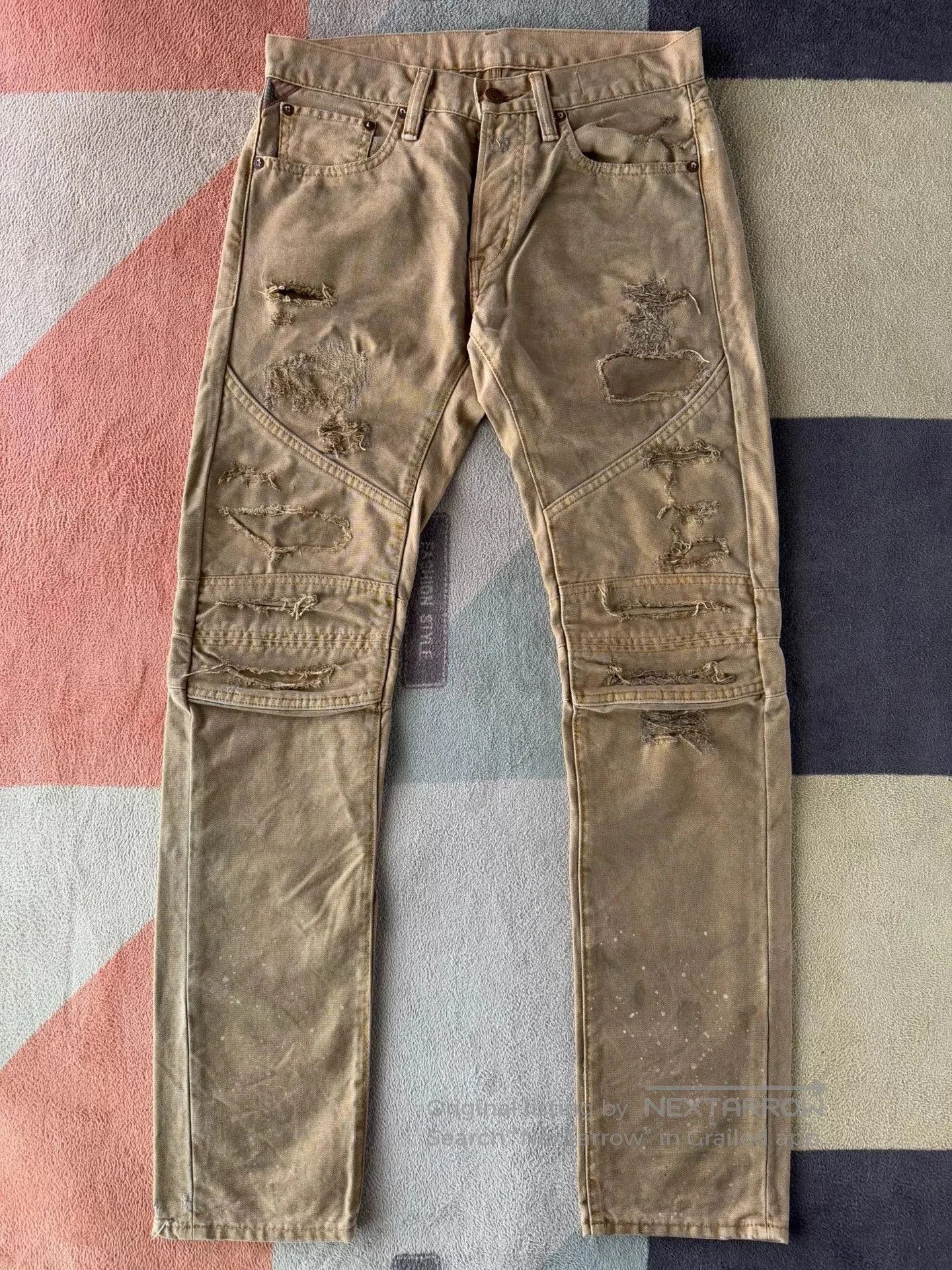 Denim & Supply Ralph Lauren Ralph Lauren Denim Supply Vintage Canvas Work Pants. Size US 29 - 1 Thumbnail