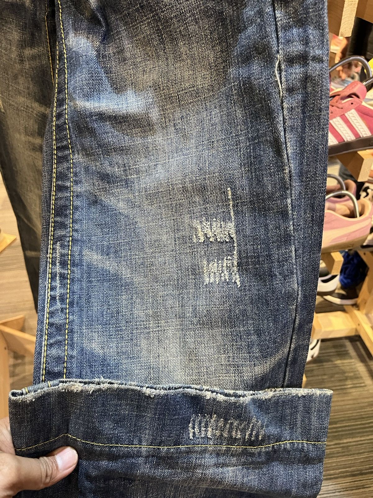 Vintage Vintage Fetish jeans Size US 27 - 6 Thumbnail