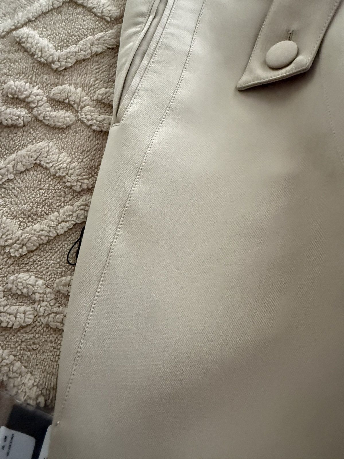 Kiko Kostadinov Lentz Trouser Ivory Beige XS Size US 28 / EU 44 - 5 Thumbnail