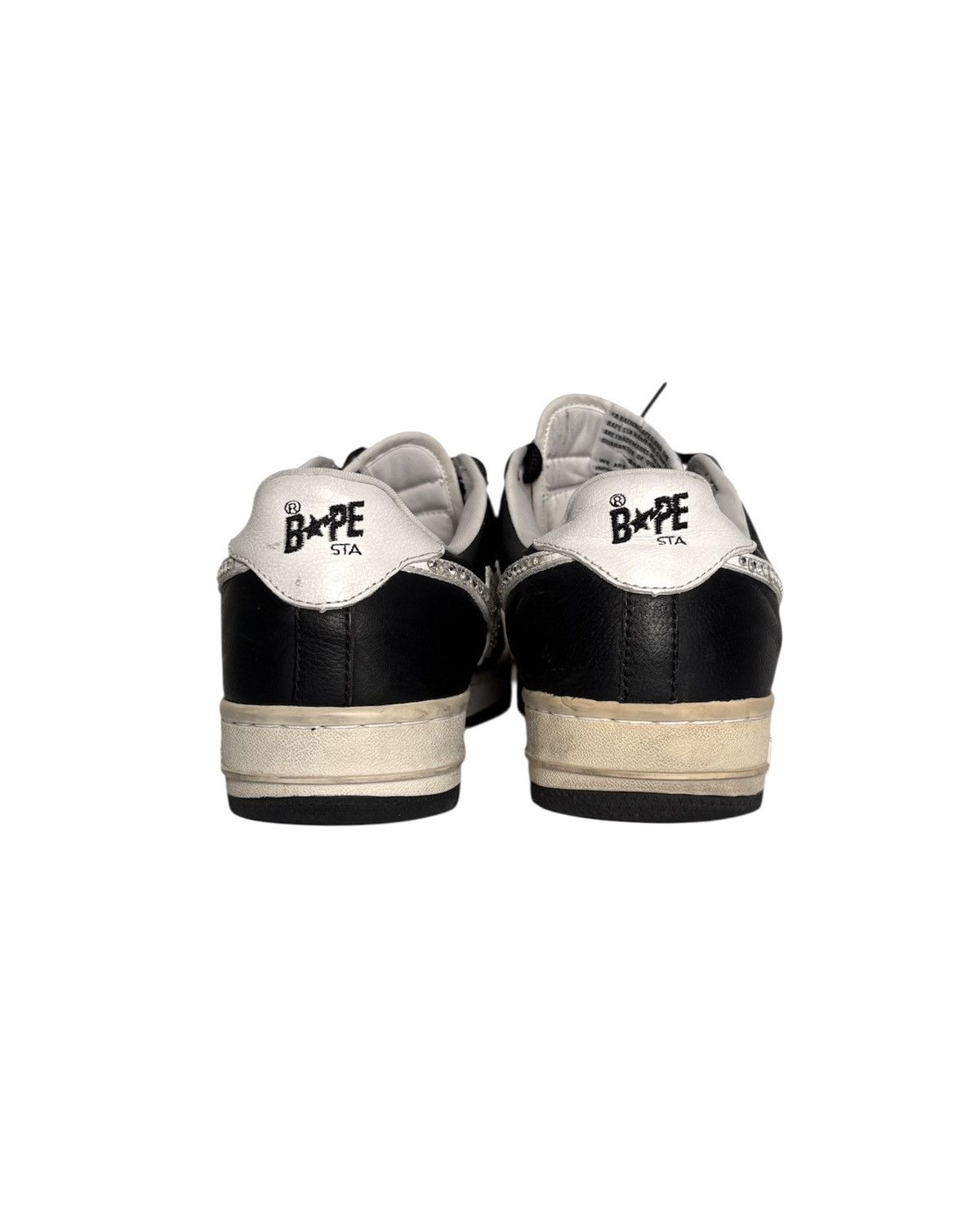 Bape × Swarovski Rare BAPE Bapesta Swarovski Crystal Stars Size US 10 / EU 43 - 3 Thumbnail