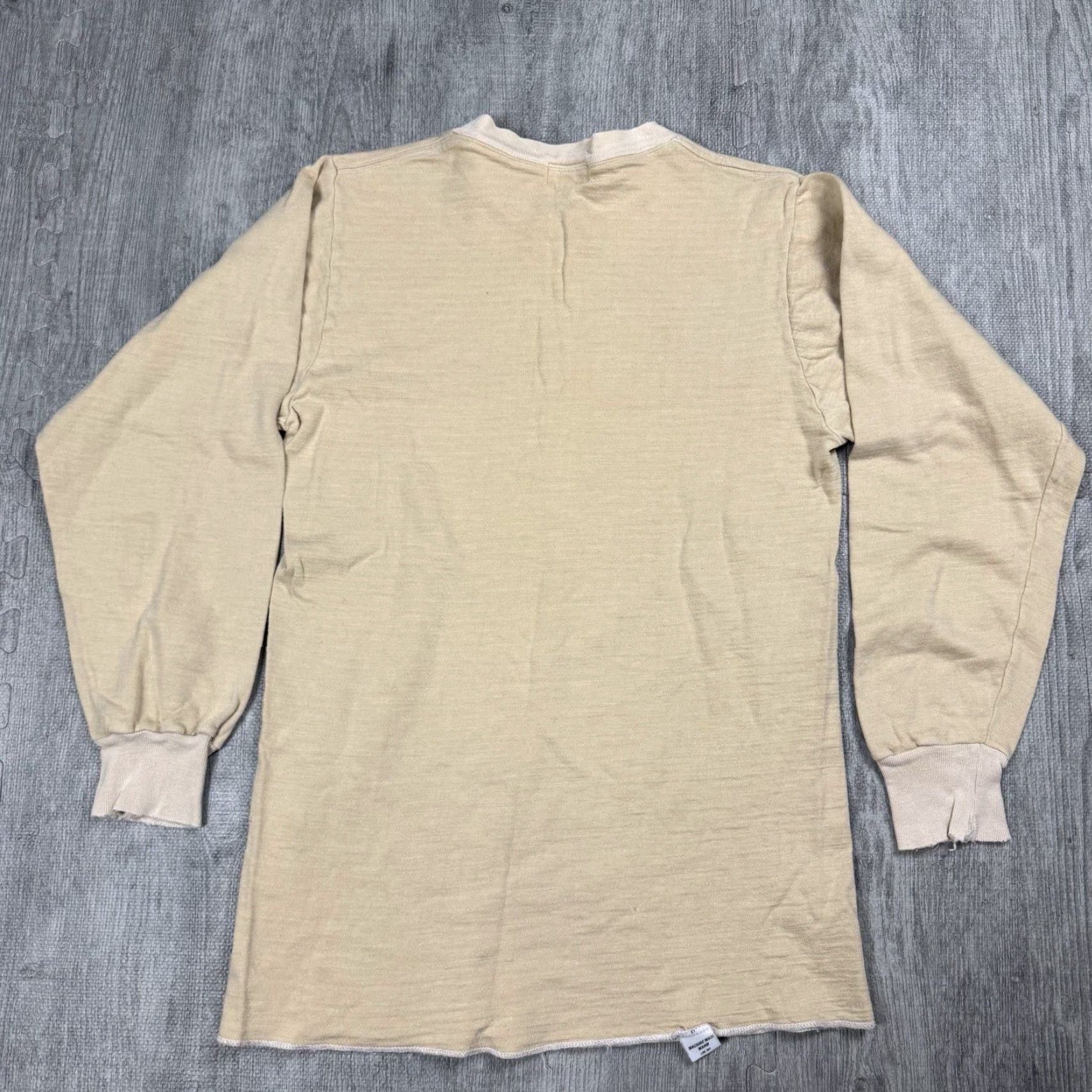 VINTAGE Duofold Wool'n Silk Thermal Long Sleeve Shirt Men Size 42