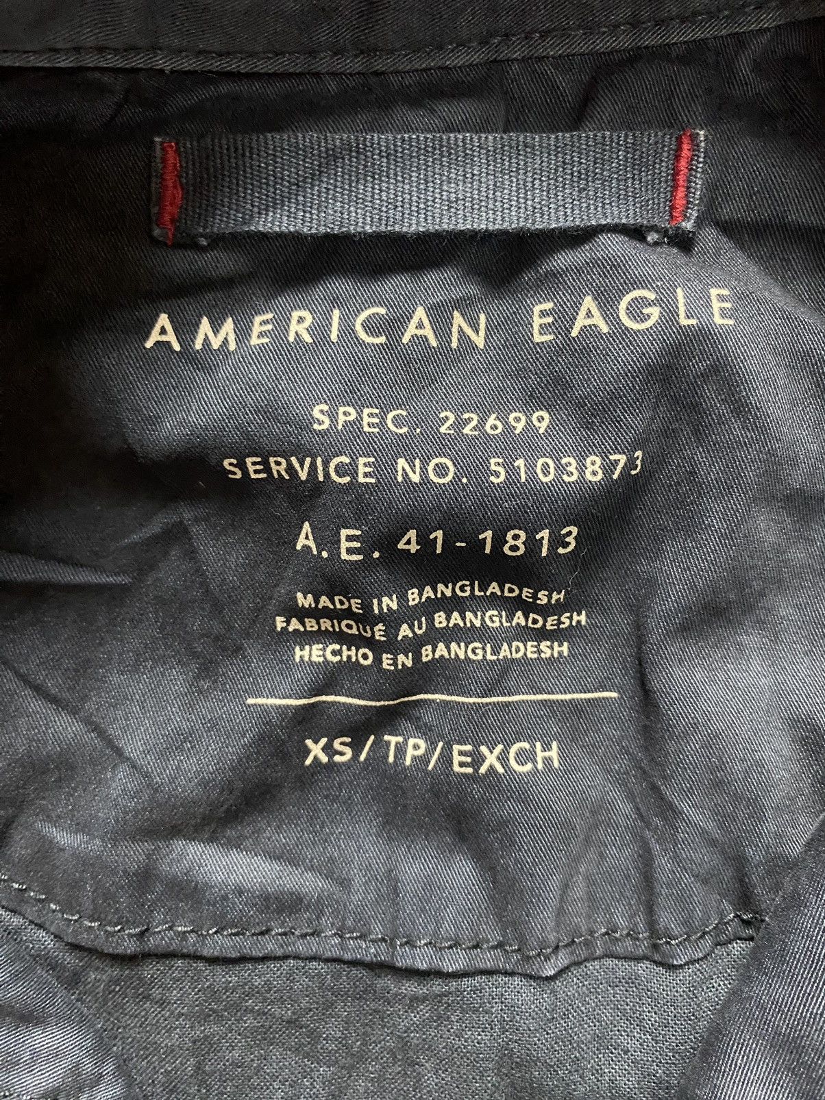 American Eagle Outfitters American Eagle Tartan Military Style Jacket Size US XS / EU 42 / 0 - 9 Thumbnail