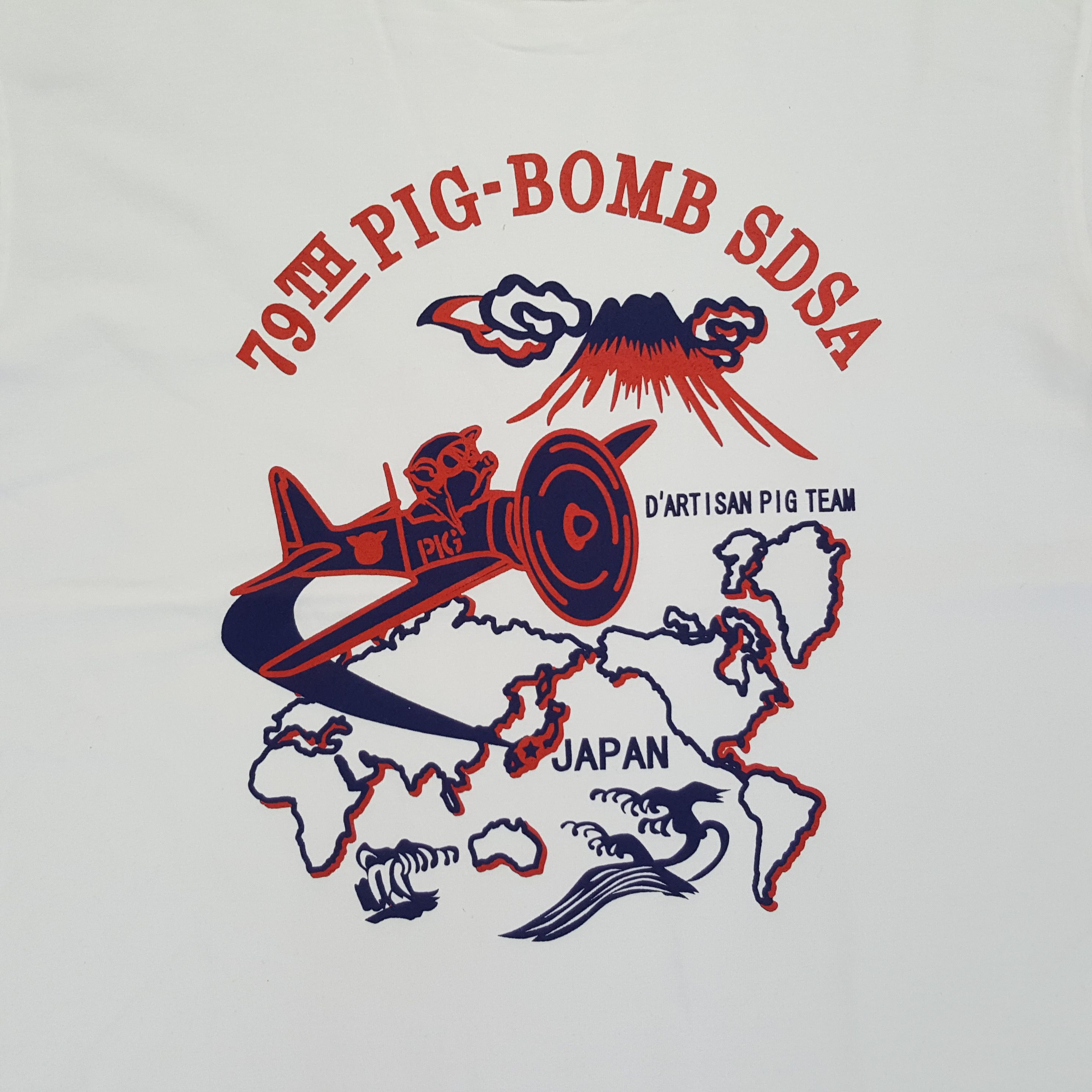 Japanese Brand × Studio D'Artisan × Vintage Vintage Studio D'Artisan Pig Team Japanese Brand T-shirts Size US M / EU 48-50 / 2 - 2 Thumbnail