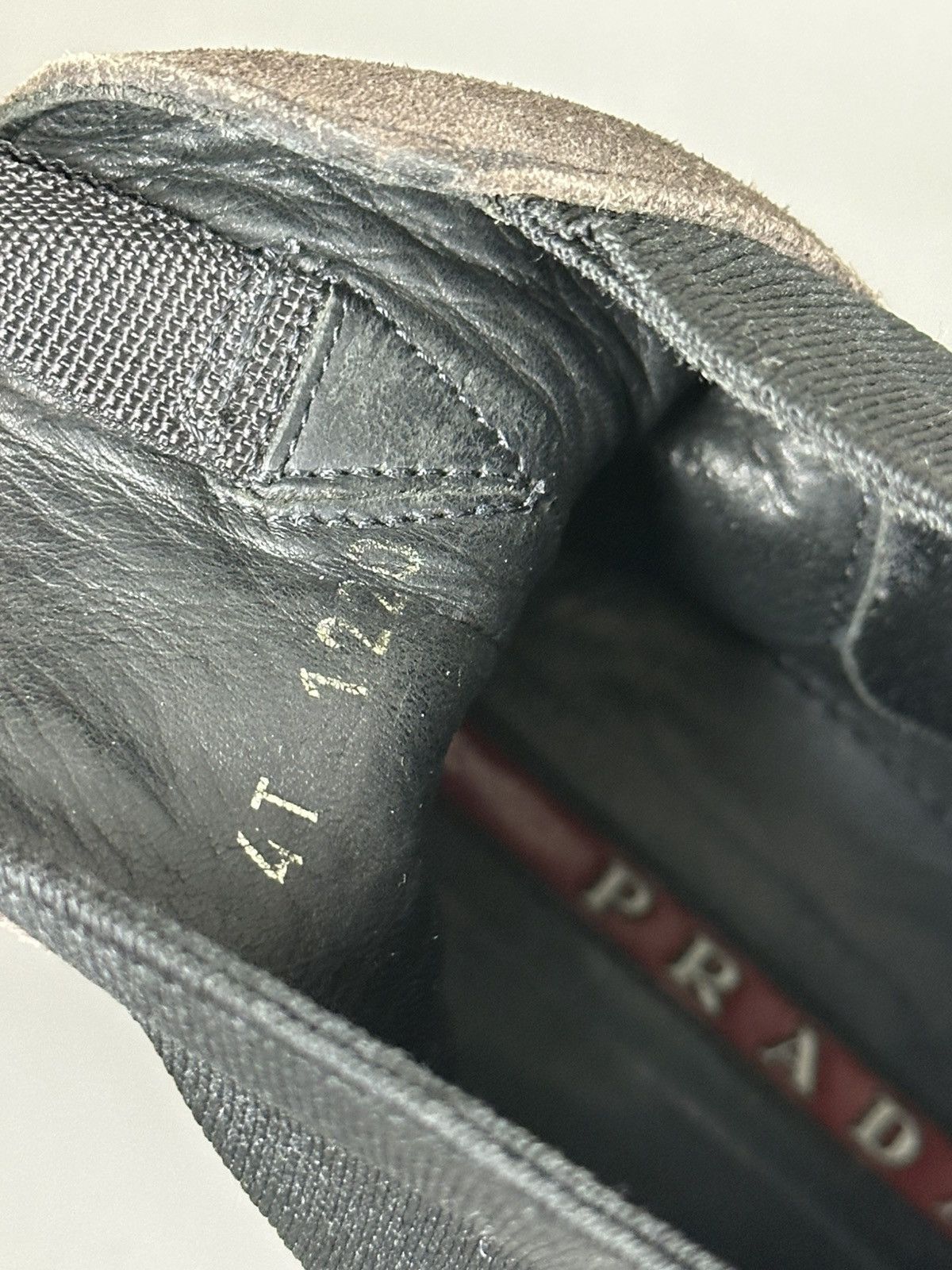 Prada Prada - Prada Sport - Suede Slip On Ankle Chelsea Boots Size US 8 / EU 41 - 11 Thumbnail