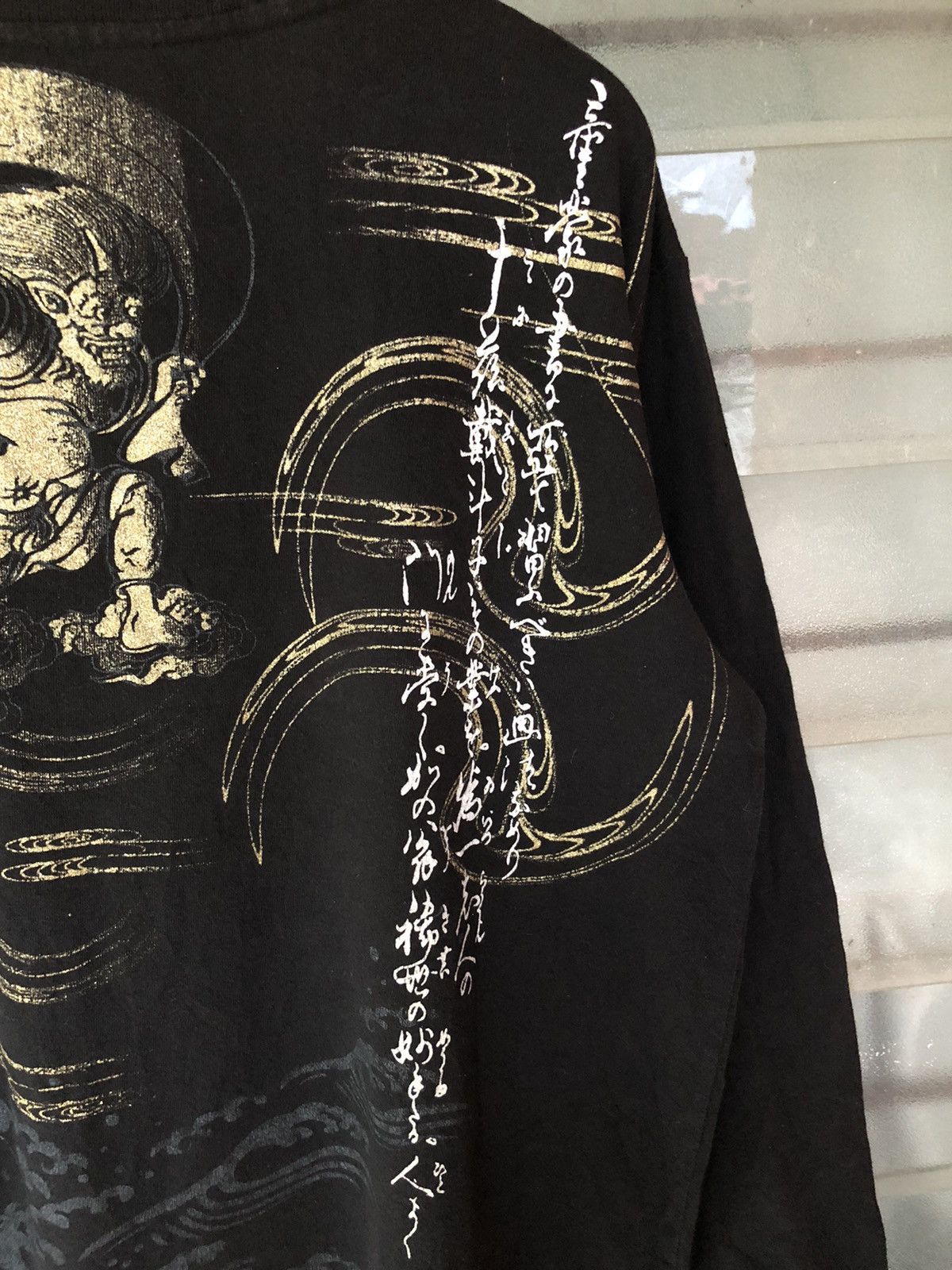 Bullet Noise Vintage Bullet Noise Sukajan Devil Long Sleeve Tee Size US XL / EU 56 / 4 - 11 Thumbnail