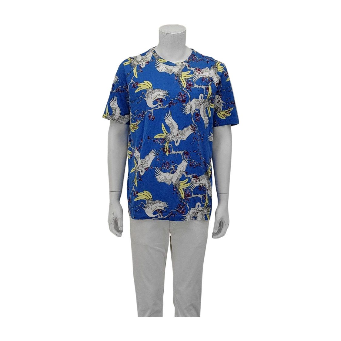 Louis Vuitton Louis Vuitton Crane Print Short Sleeve T-Shirt XXL Size US XXL / EU 58 / 5 - 1 Thumbnail