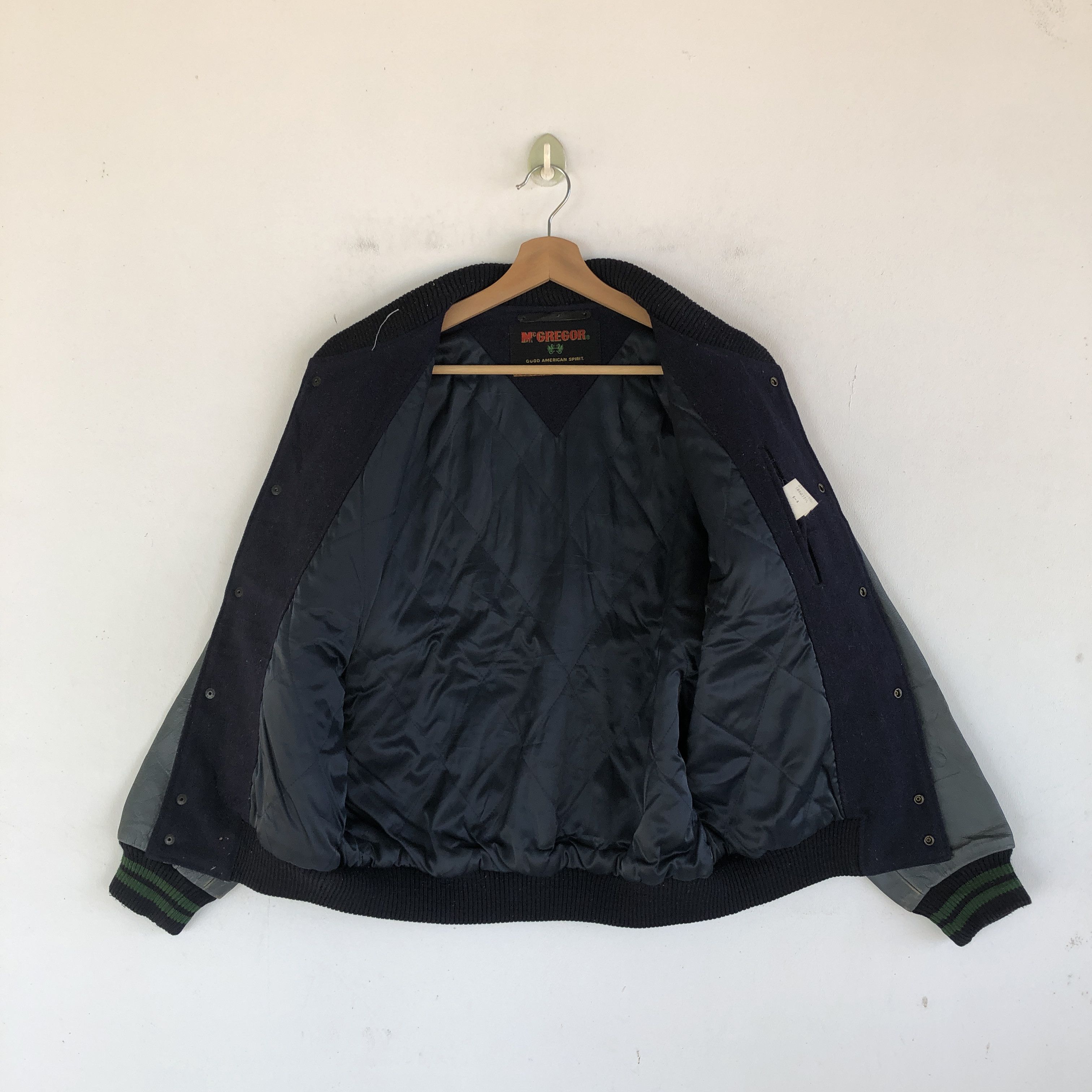 McGregor Vintage McGregor Varsity Jacket McGregor Leather Wool Jacket Size US M / EU 48-50 / 2 - 6 Thumbnail