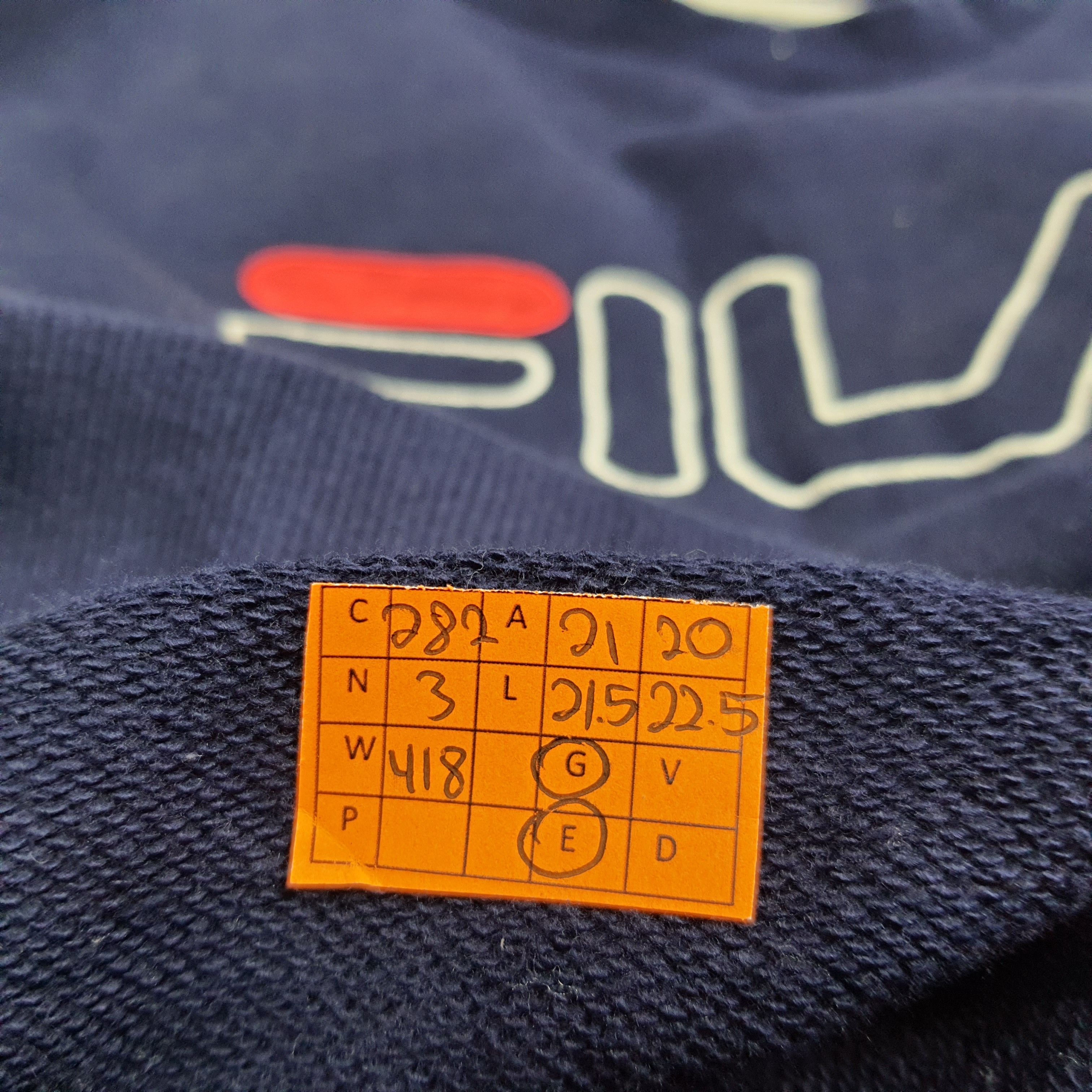 Fila Vintage FILA Sports Crop Top Sweatshirt C282N3 Size M / US 6-8 / IT 42-44 - 9 Thumbnail
