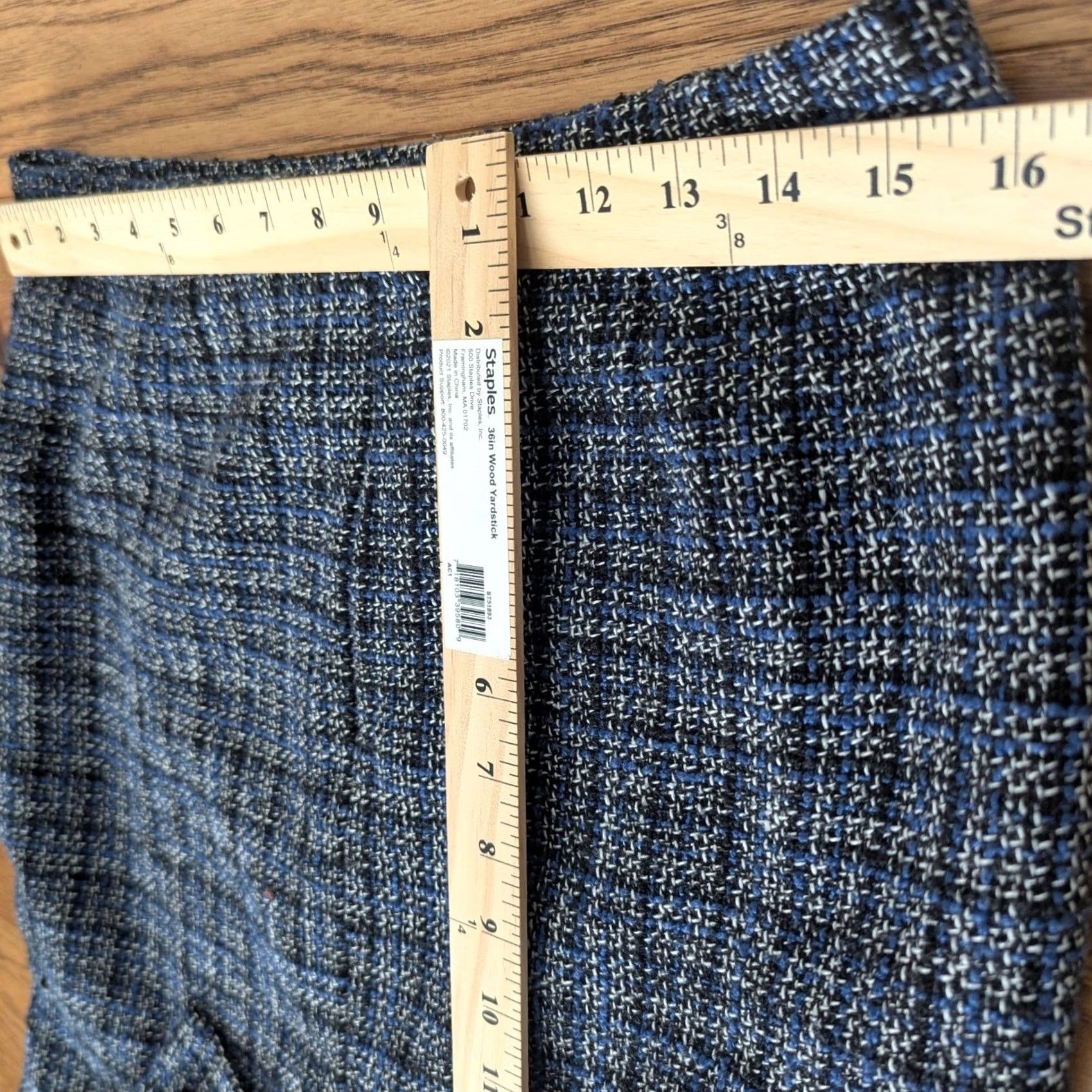 Banana Republic Banana Republic Skirt Pencil Black Blue Tweed Size 8 Office Workwear Women Slit Zipper Back Vintage No Size 30" / US 8 / IT 44 - 7 Thumbnail