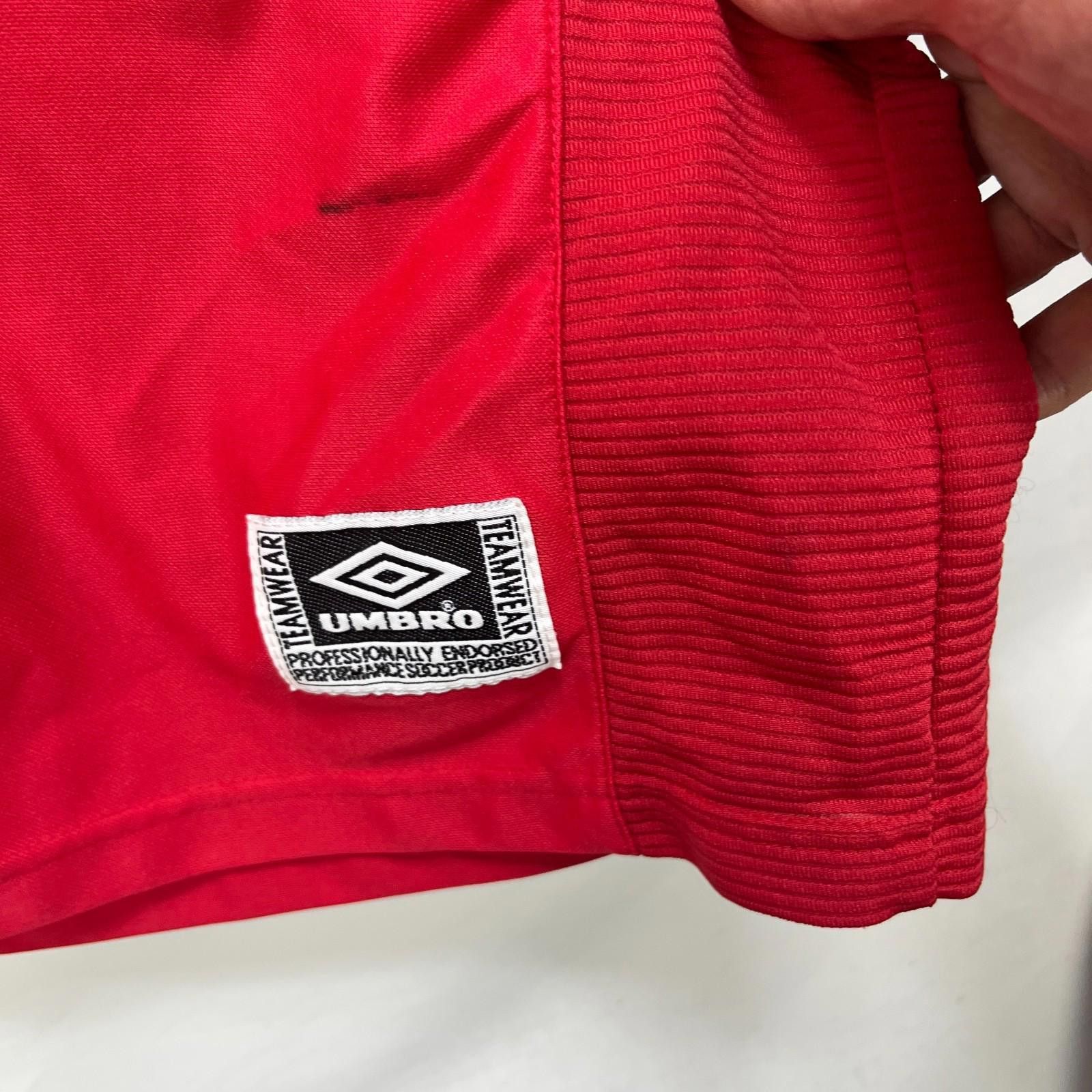 Umbro Vintage 90s Umbro Serbia Yugoslavia Football Jersey Large Size ONE SIZE - 4 Thumbnail