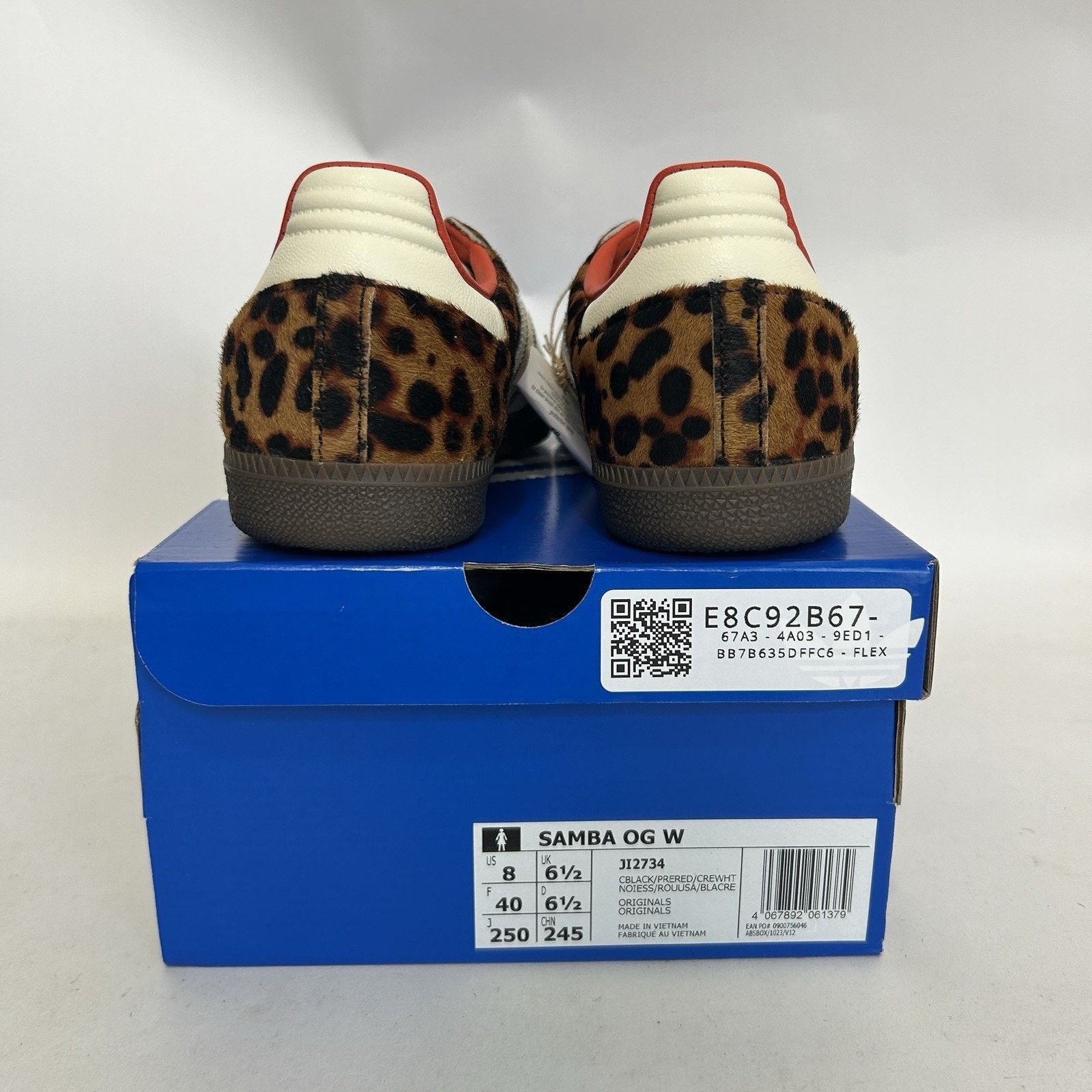 Adidas adidas Samba OG WMNS Leopard - “Preloved Red” JI2734 Size US 8 / IT 38 - 5 Thumbnail