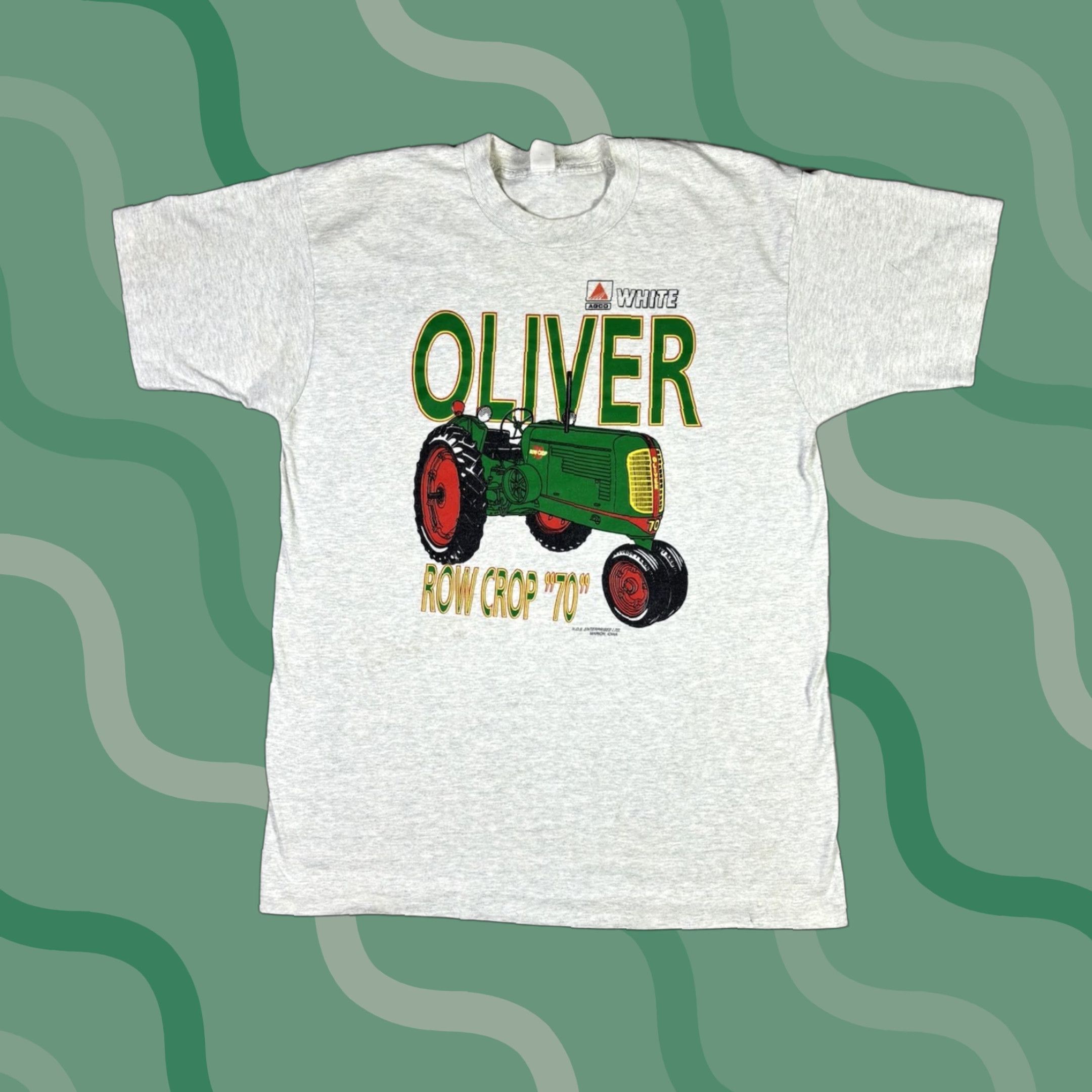 Fruit Of The Loom VINTAGE Fruit of the Loom T-Shirt White 90s Crew Neck Short Sleeve XL Mens Car Stitch Graphic Print Vintage Aged Heavyweight Cotton Blend Old School Size US XL / EU 56 / 4 - 1 Thumbnail