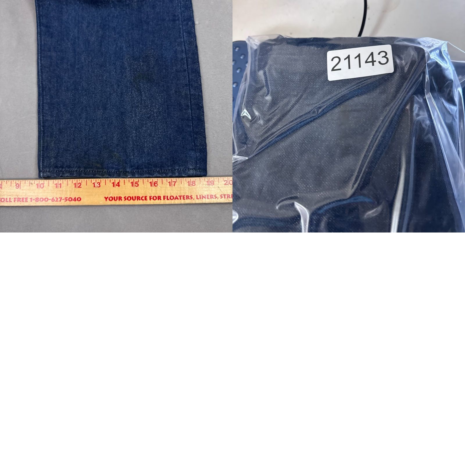 Levi's Levis 501 Jeans Mens 36x30 Blue Gold Metallic Denim Pants Button Fly Tag38x32 Size US 38 / EU 54 - 11 Thumbnail