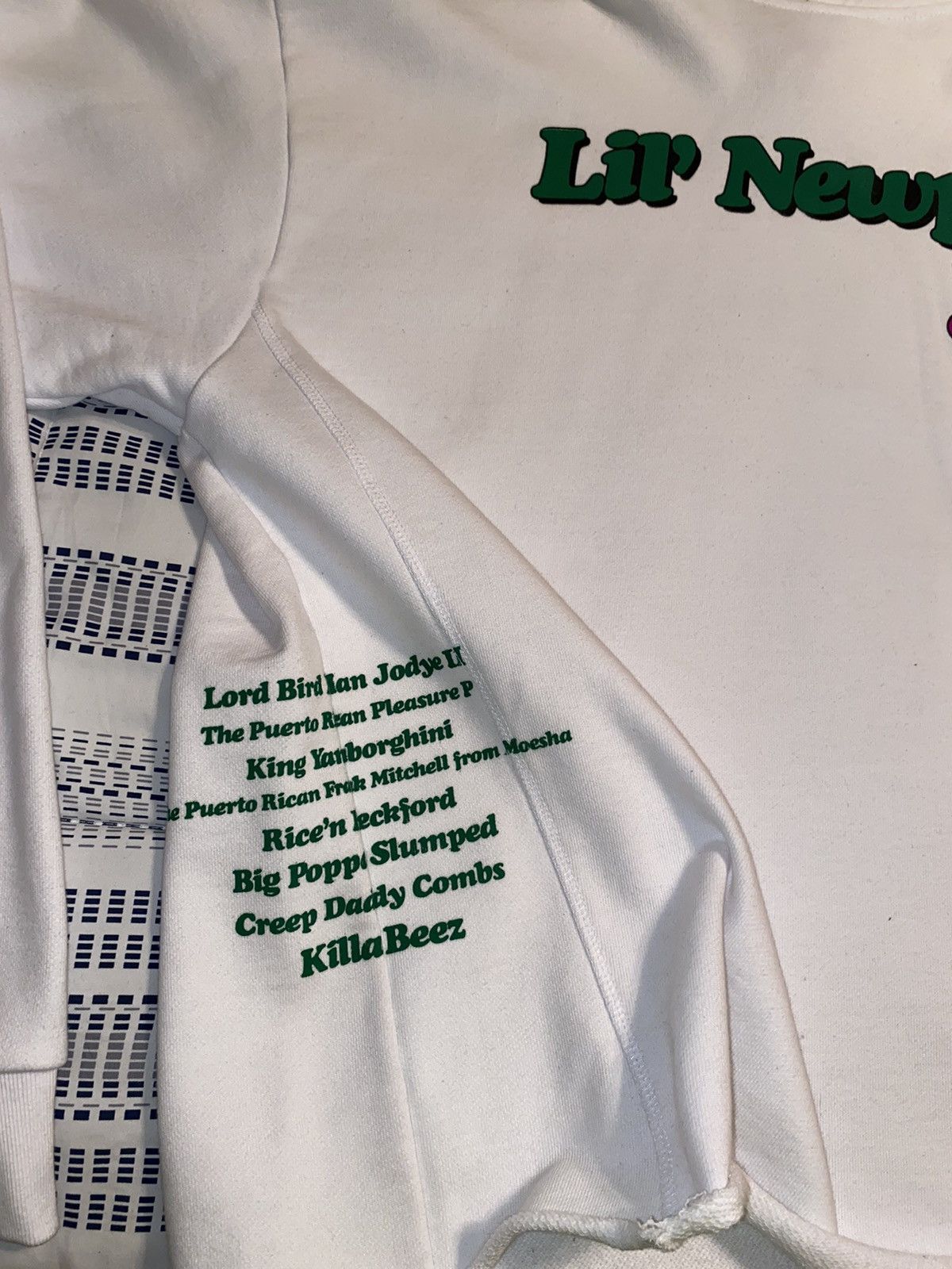 Vlone Vlone Lil Newport Asap Yams Hoodie Size US XXL / EU 58 / 5 - 3 Thumbnail