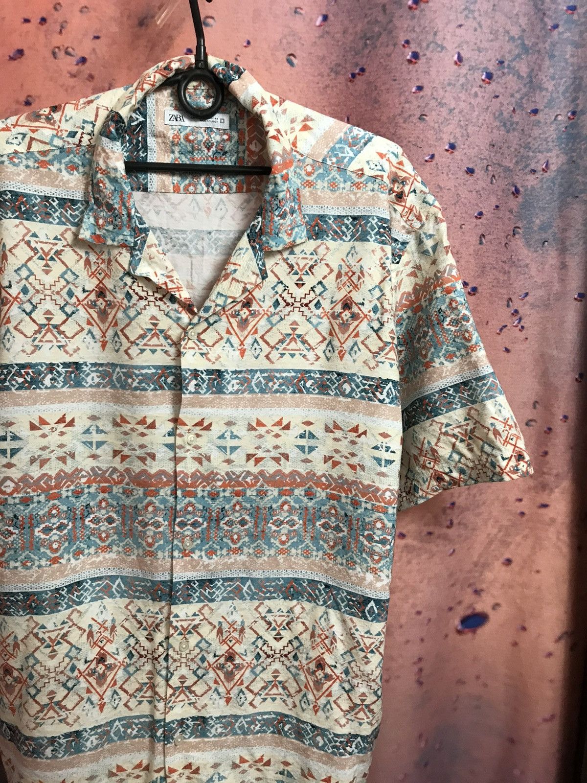 Zara Zara Man crazy streetwear shirt Size US XL / EU 56 / 4 - 1 Thumbnail