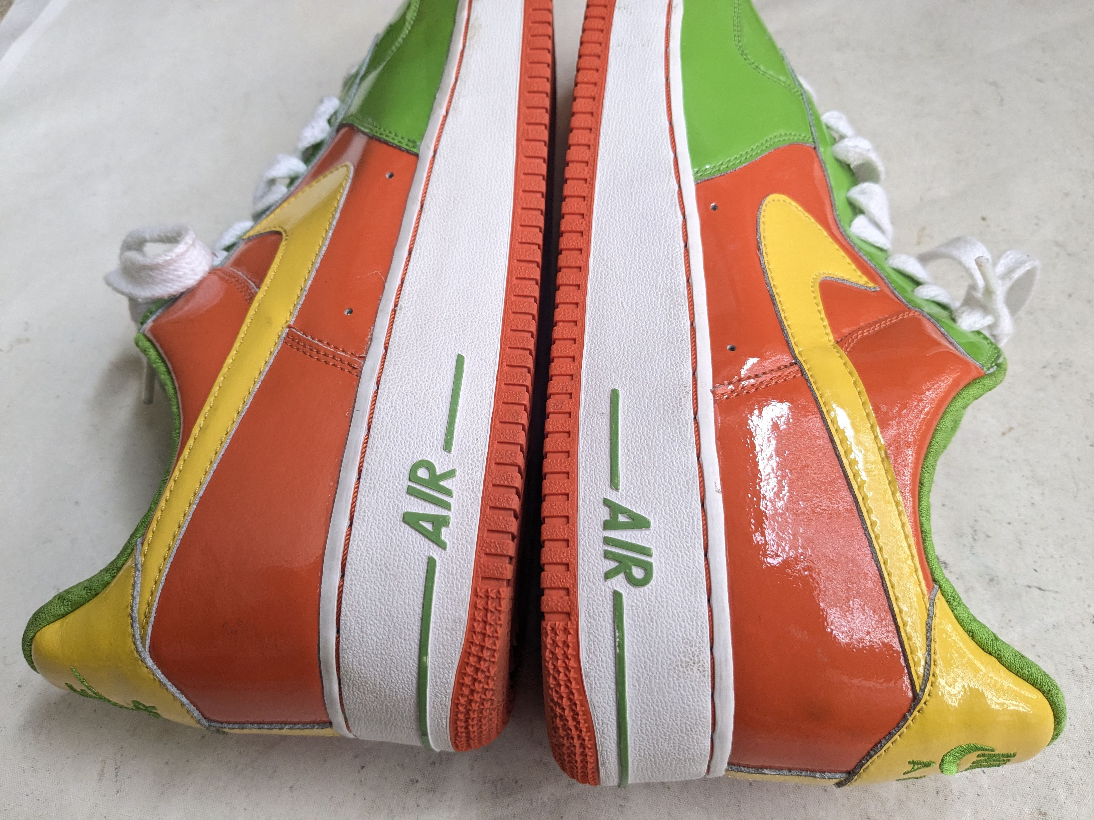 Nike Nike Air Force 1 Premium Citrus 2006 312945-372 Size US 13 / EU 46 - 9 Thumbnail