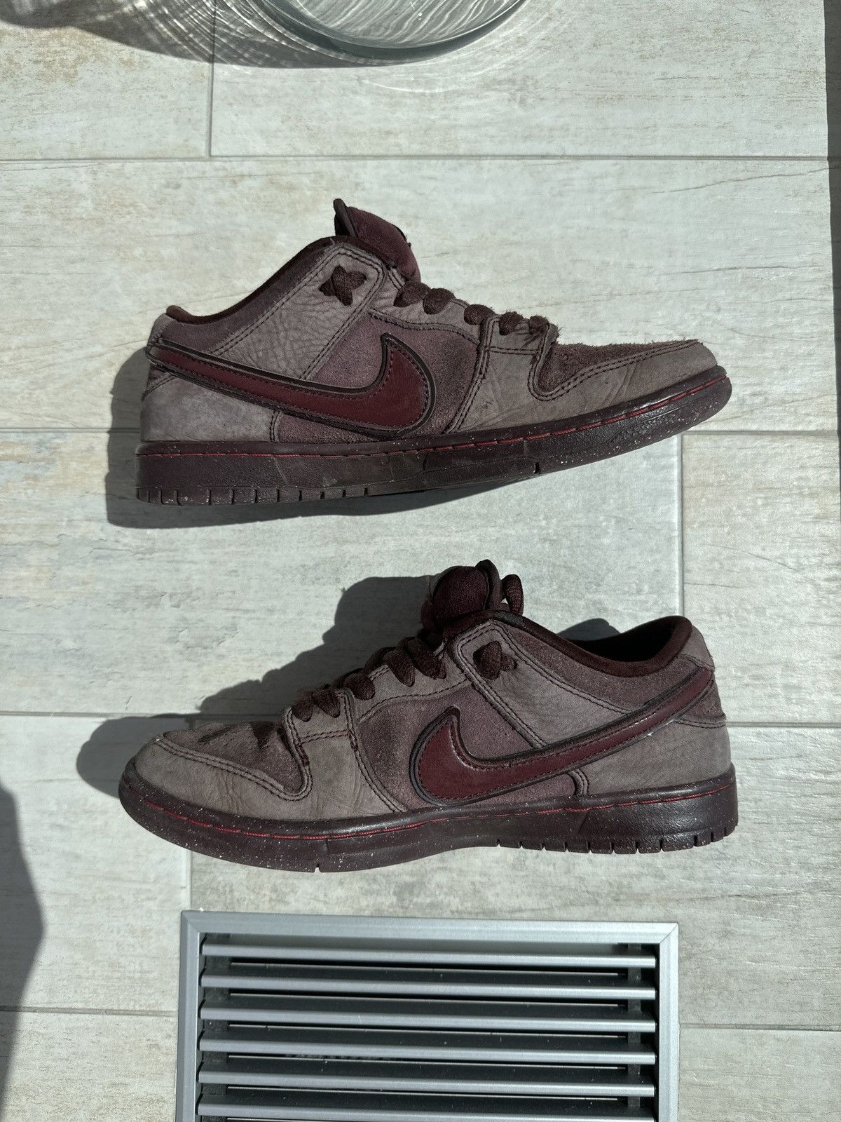 Nike sneakers unisex nike dunk low premium sb bordo Size US 7 / EU 40 - 3 Thumbnail