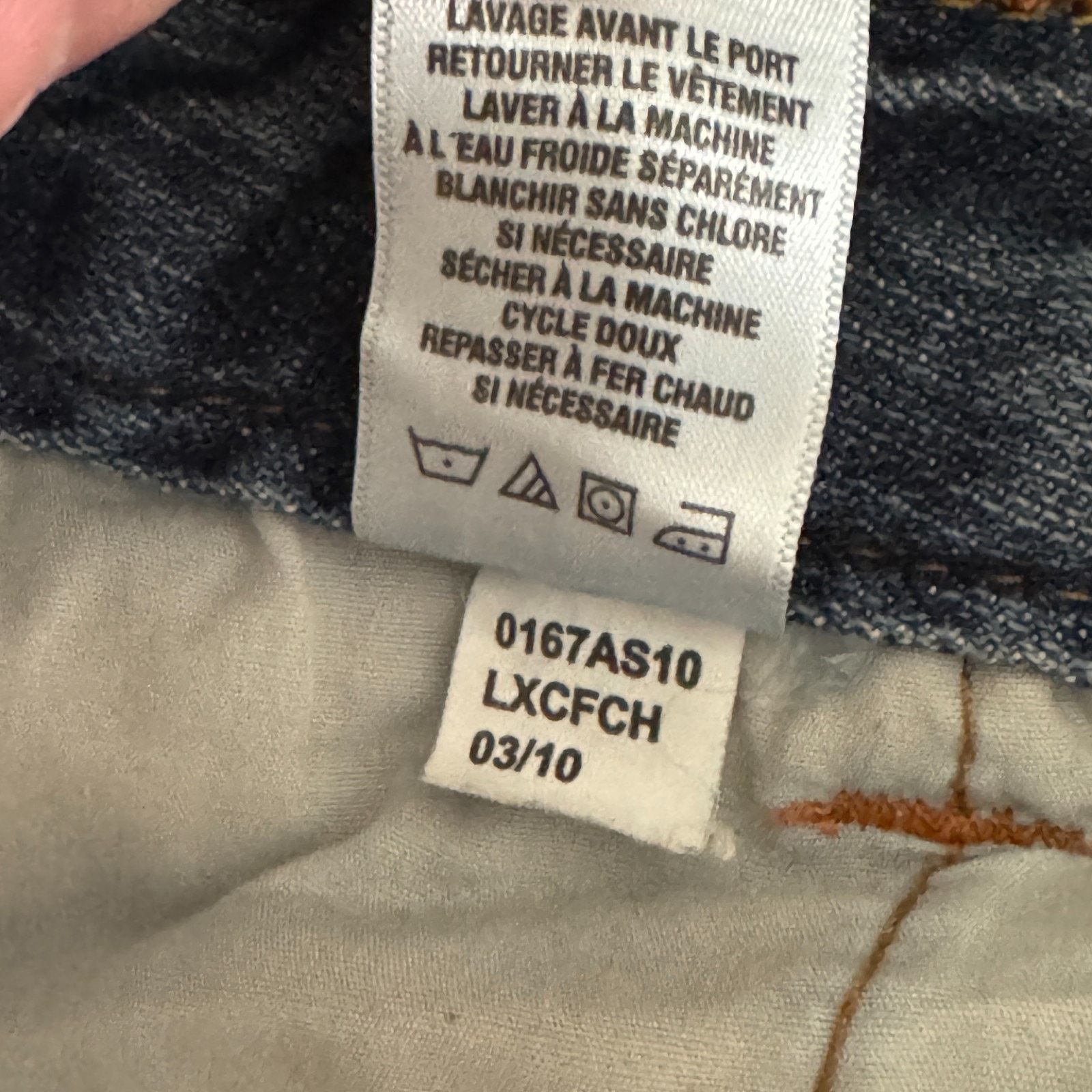 Aeropostale Aeropostale Womens Jeans Size 3/4 Blue Straight Leg Mid Rise Size 26" / US 2 / IT 38 - 10 Thumbnail