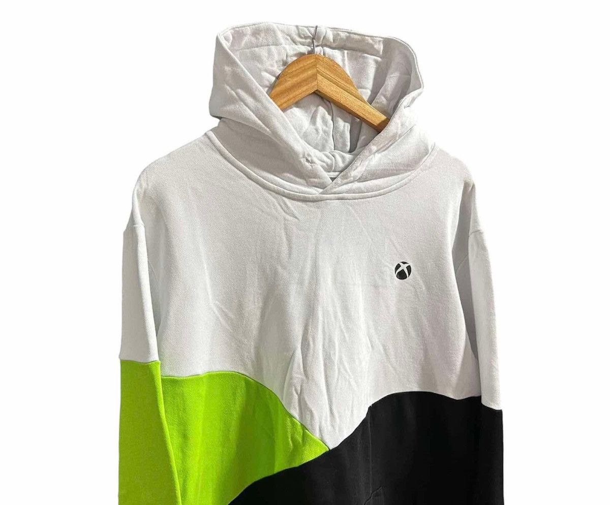 Japanese Brand 🔥Sick Y2K Xbox Hoodie Color Block Asymmetric Size US XL / EU 56 / 4 - 2 Thumbnail