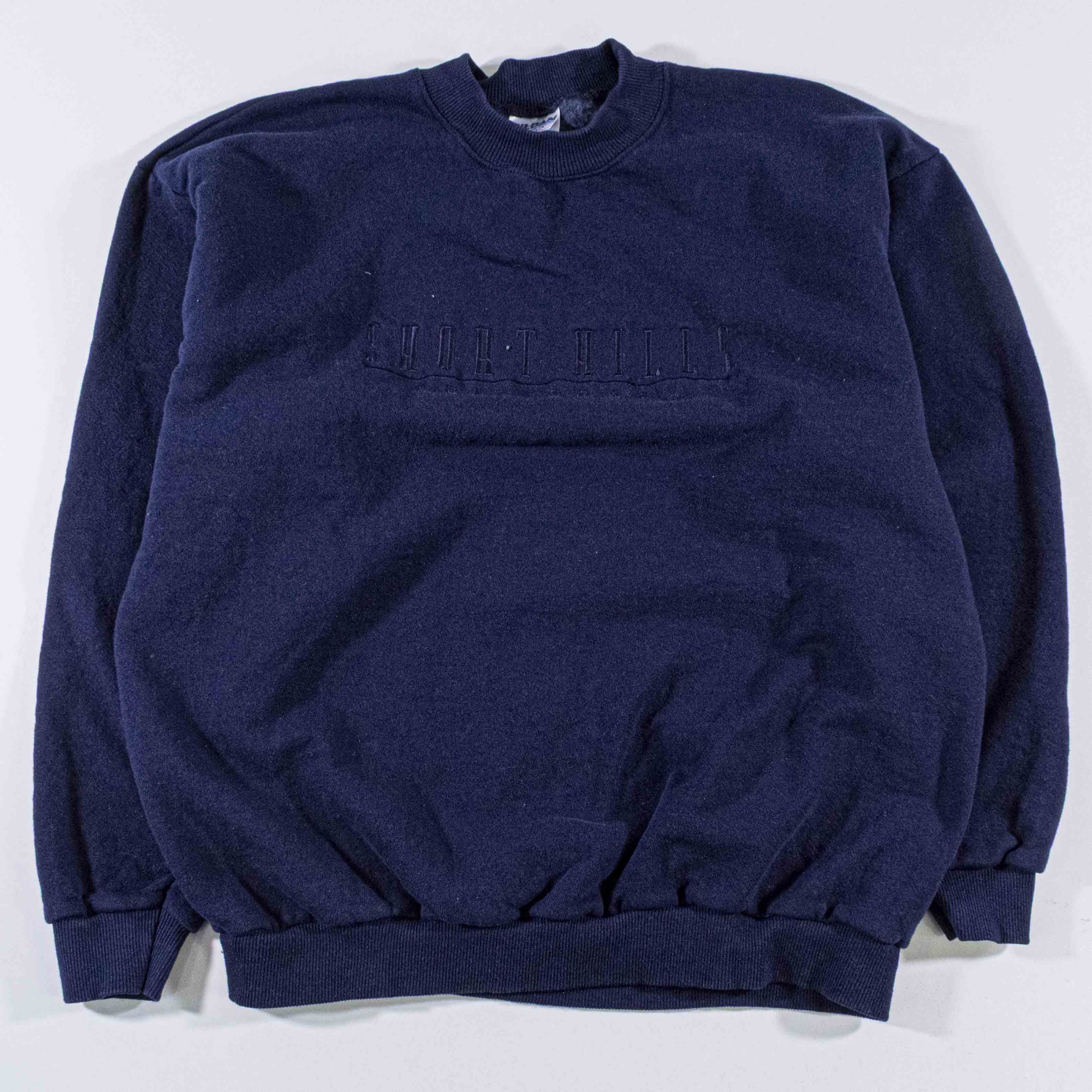 Vintage Vintage Y2K Short Hills NJ Embroidered Sweatshirt New Jersey Size US XL / EU 56 / 4 - 4 Thumbnail