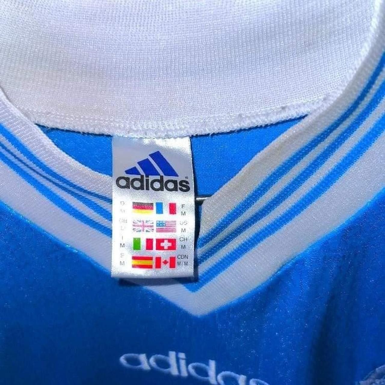 Adidas Olympique Marseille France 1997 1998 Away Shirt Jersey Size US M / EU 48-50 / 2 - 3 Thumbnail