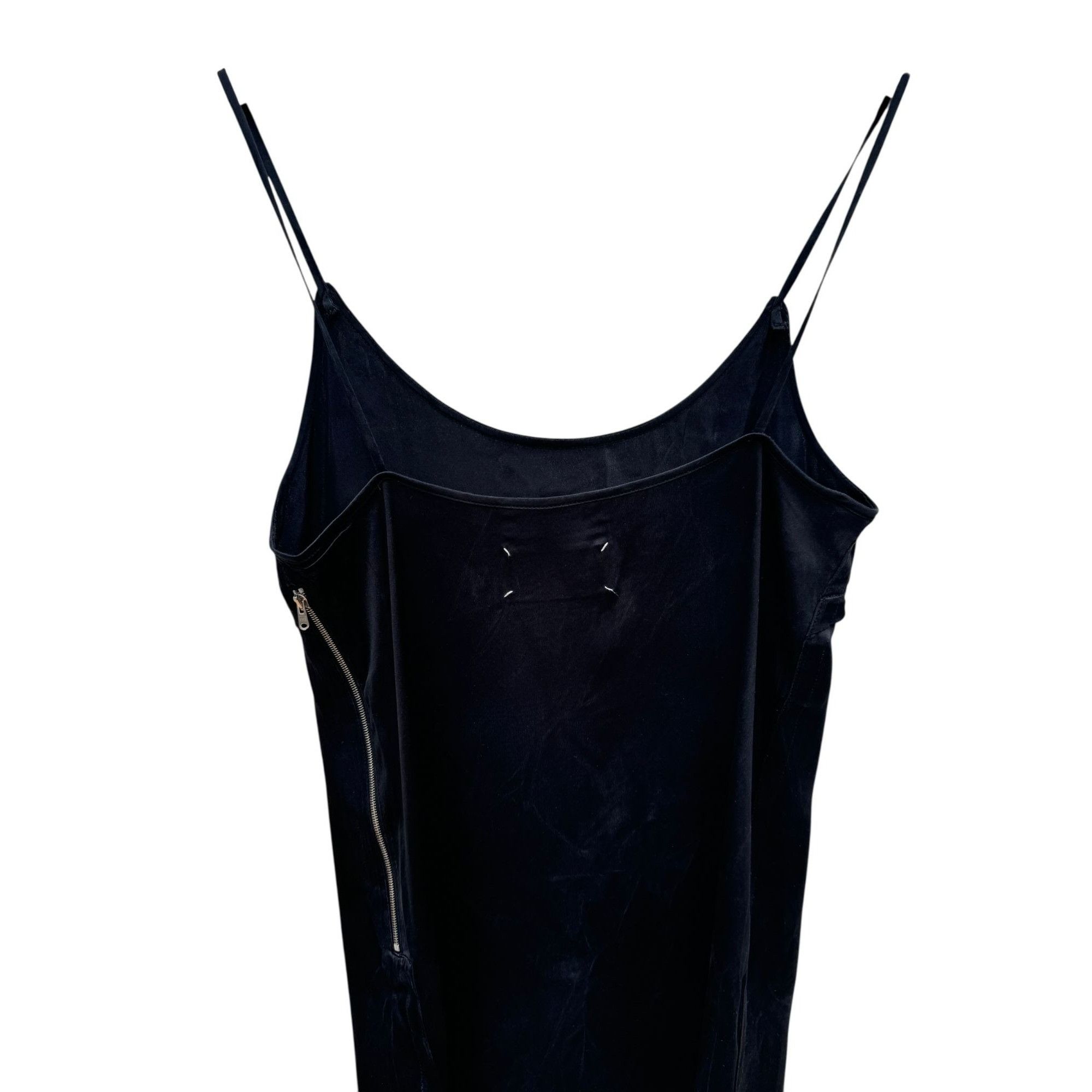 Maison Margiela SS 2005 Black Silk Slip Dress Size S / US 4 / IT 40 - 4 Thumbnail