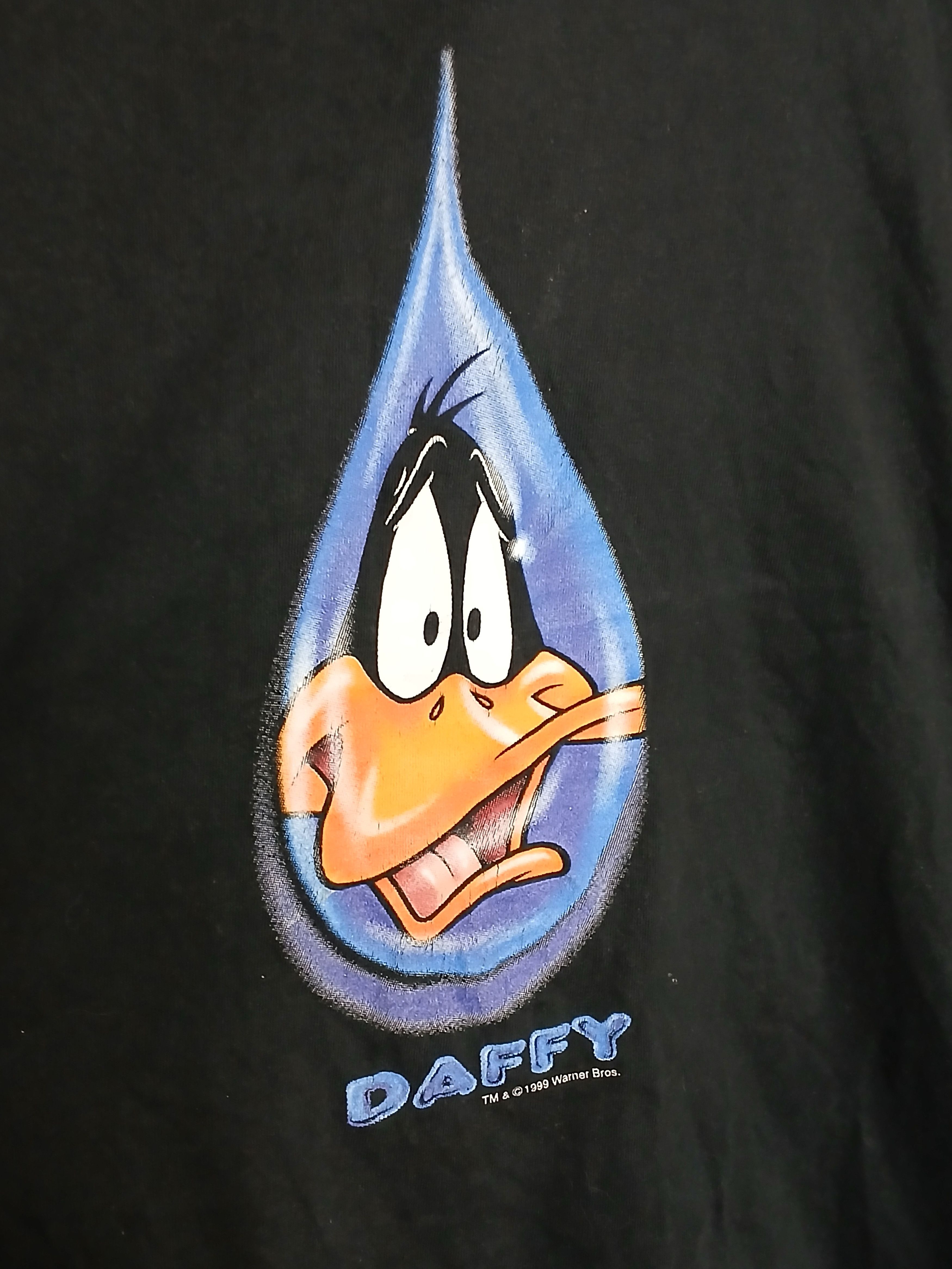 Cartoon Network × Vintage × Warner Bros Vintage 1999 Looney Tunes Daffy Duck T-Shirt Size US S / EU 44-46 / 1 - 3 Thumbnail