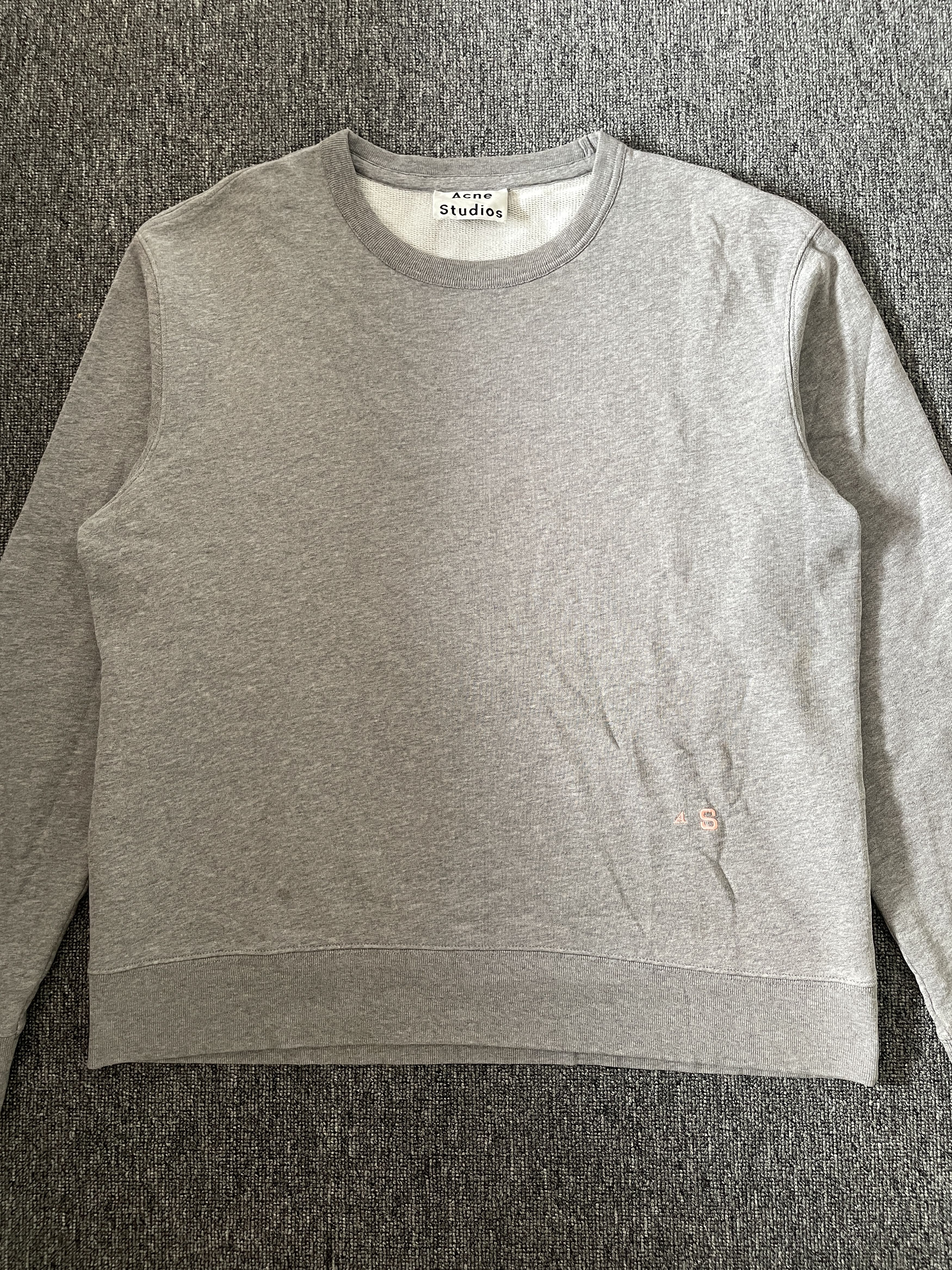 Acne Studios ACNE STUDIOS 'FAISE' S/S 2018 EMBROIDERY SWEATSHIRT Size US L / EU 52-54 / 3 - 2 Thumbnail