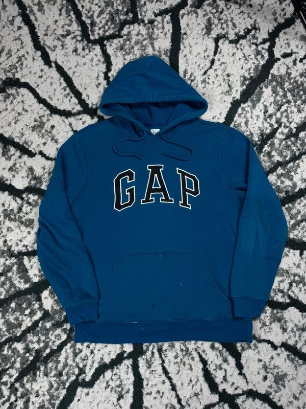 Gap Gap blue logo hoodie L Size US L / EU 52-54 / 3 - 1 Thumbnail
