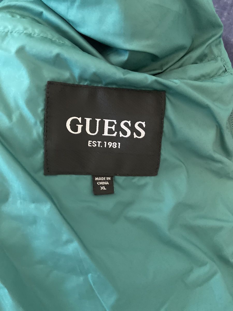 Guess GUESS Green Puffer Jacket (Men’s XL) NWT Streetwear Fit Size US XL / EU 56 / 4 - 3 Thumbnail