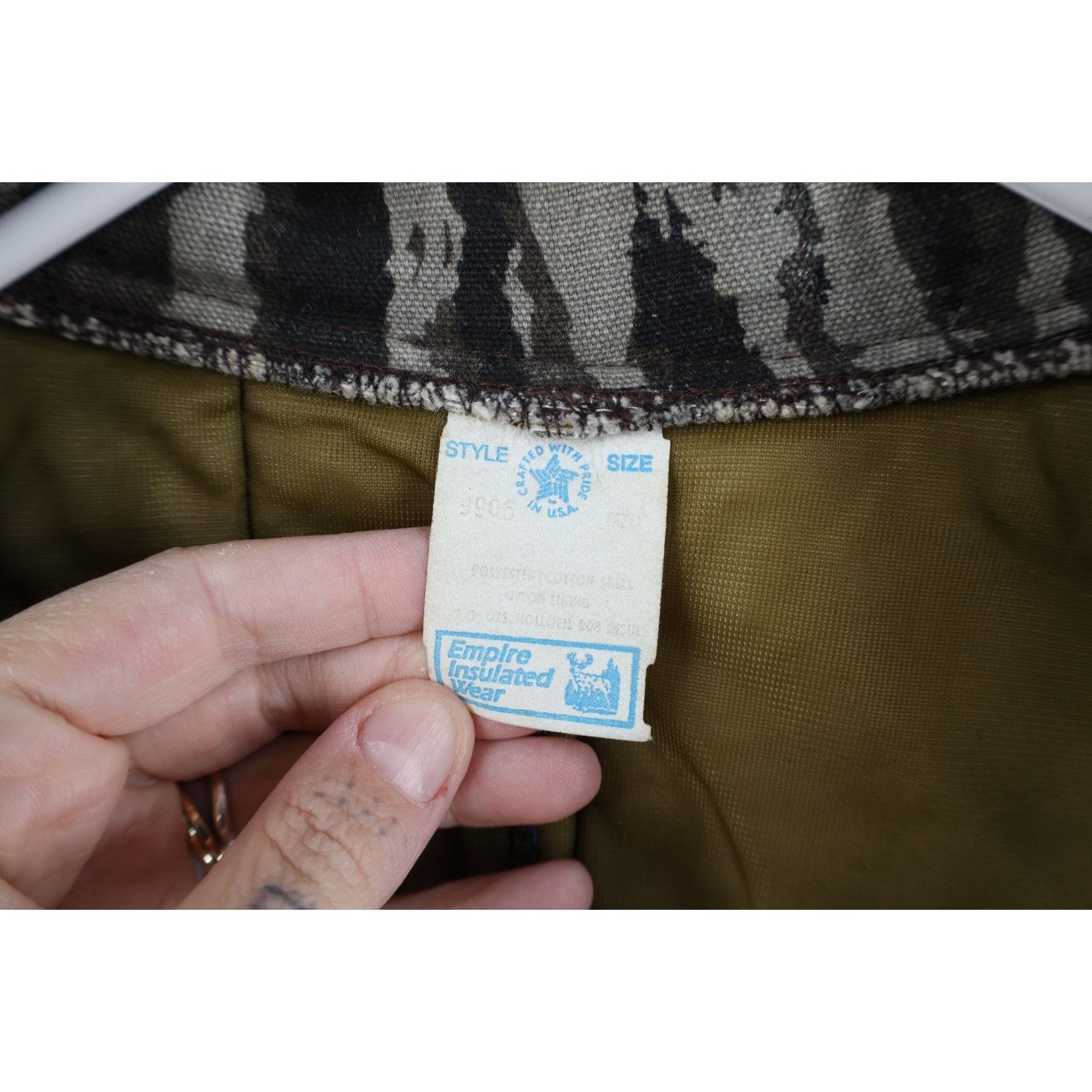 Vintage Vintage 70s Streetwear Faded Quilted Camouflage Coveralls Size US M / EU 48-50 / 2 - 15 Thumbnail