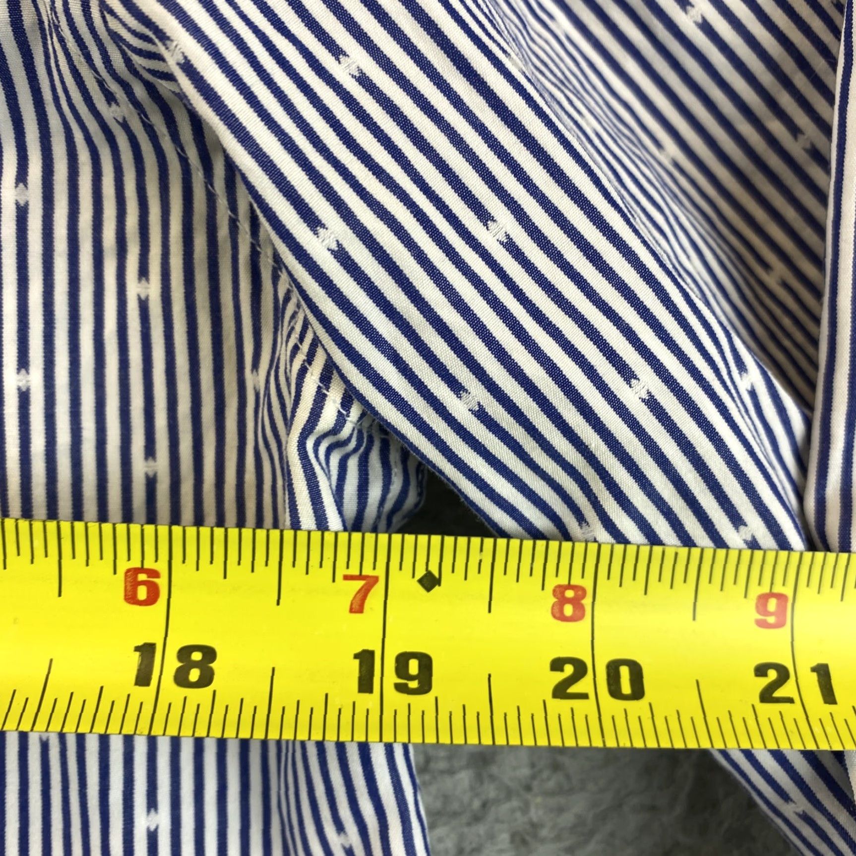 Zara Zara Man Dress Shirt Mens M Slim Blue Button-Up Top Long Sleeve 75-50 Size US M / EU 48-50 / 2 - 6 Thumbnail