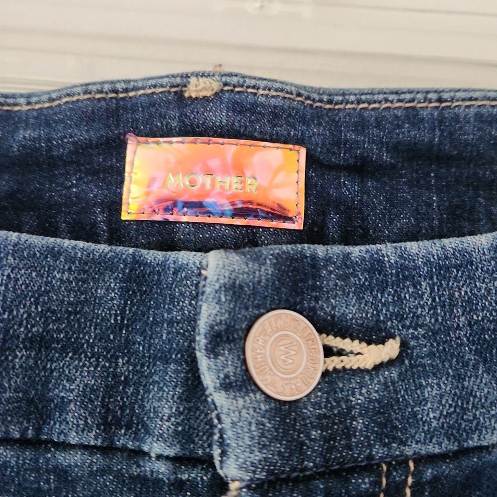 MOTHER MOTHER | High Waisted Looker In Girl Crush Wash Sz 31 Size 31" - 4 Thumbnail