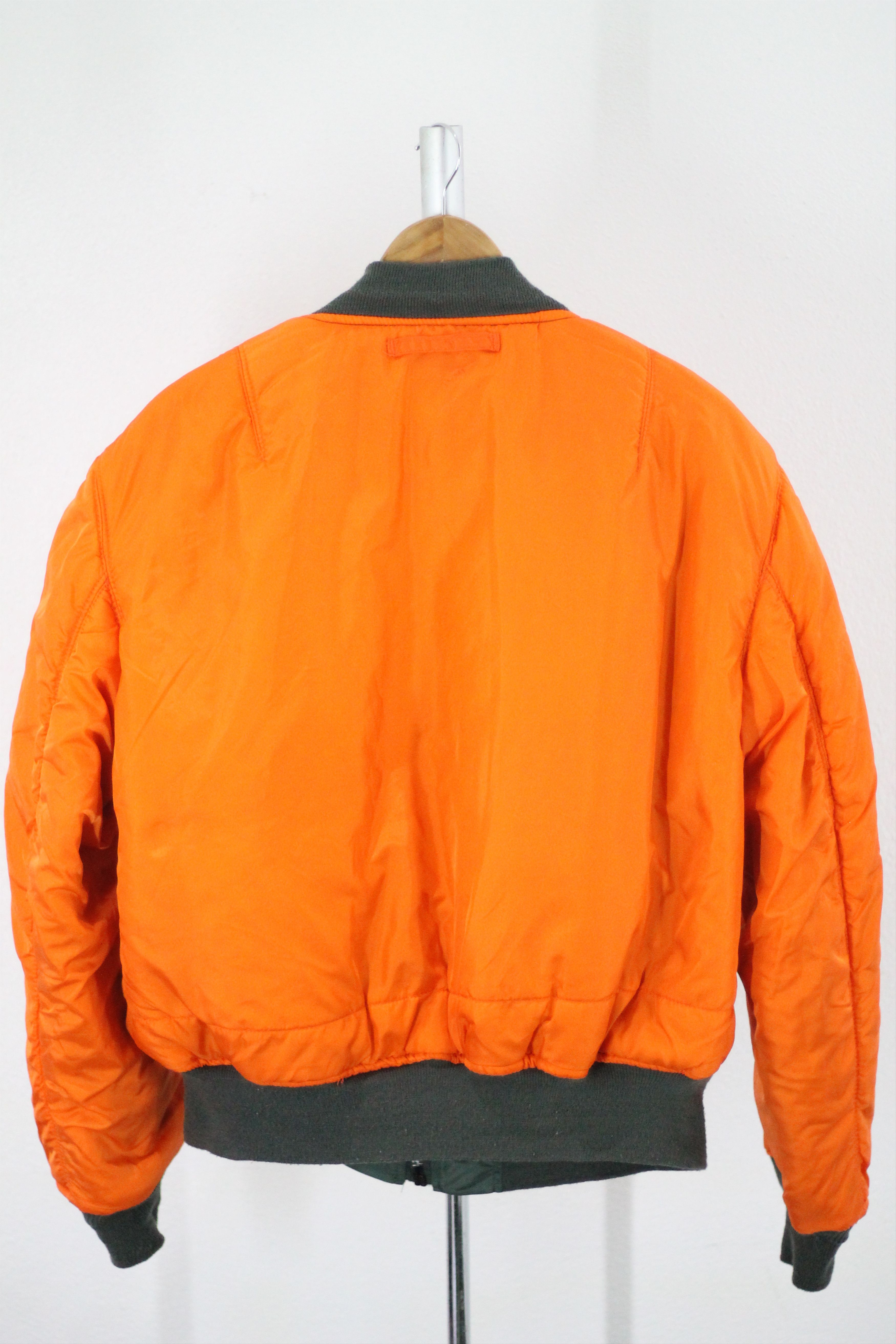 Alpha Industries Vintage ALPHA INDUSTRIES Reversible Bomber Jacket. Size US XL / EU 56 / 4 - 15 Thumbnail