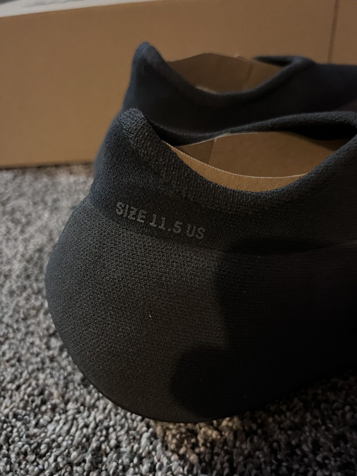 Kanye West Yeezy knit runner fade onyx Size US 11.5 / EU 44-45 - 1 Thumbnail
