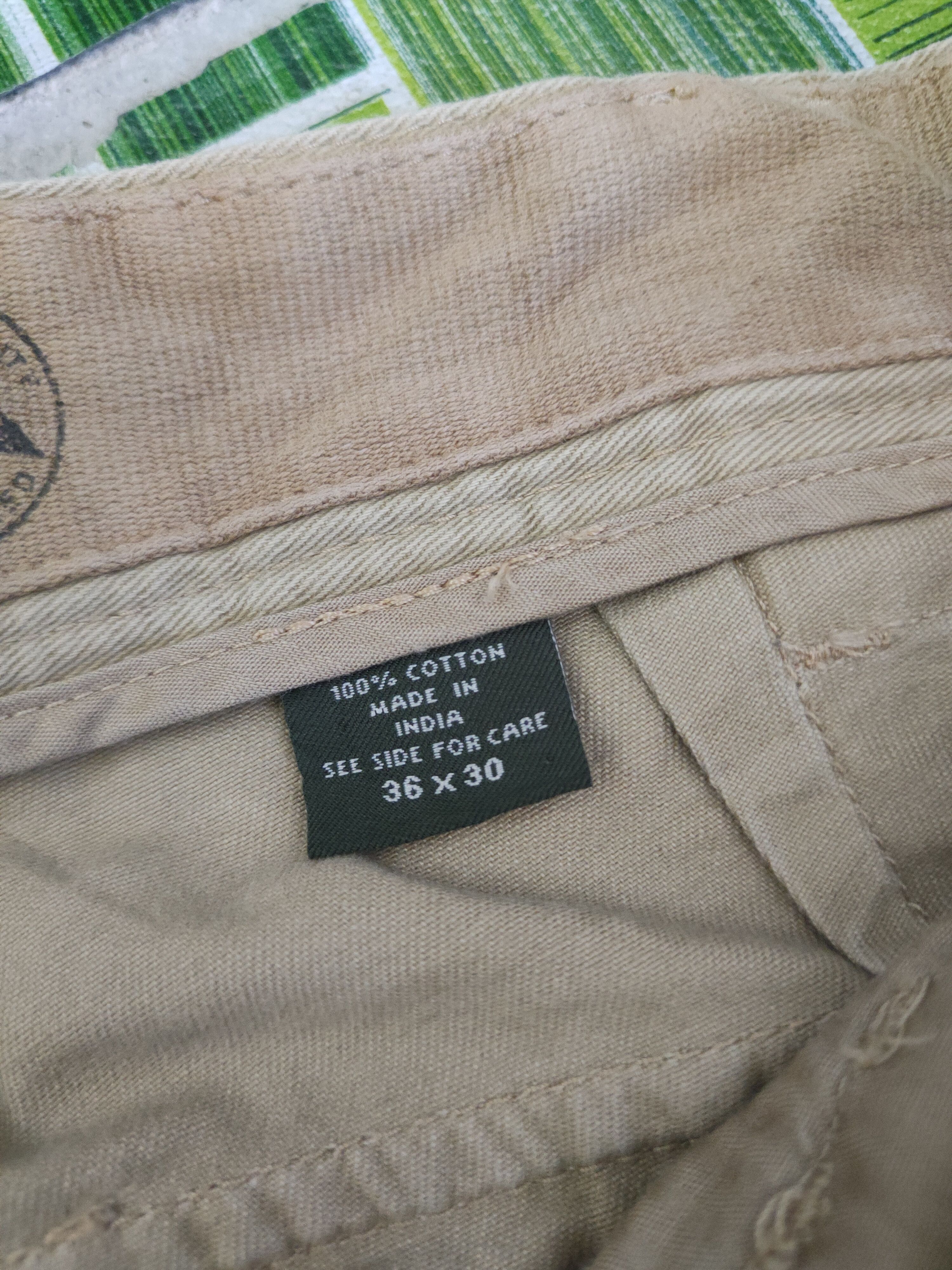 Japanese Brand D Eddie Bauer Beige Multipocket Tactical Cargo Pants #1641 Size US 36 / EU 52 - 14 Thumbnail