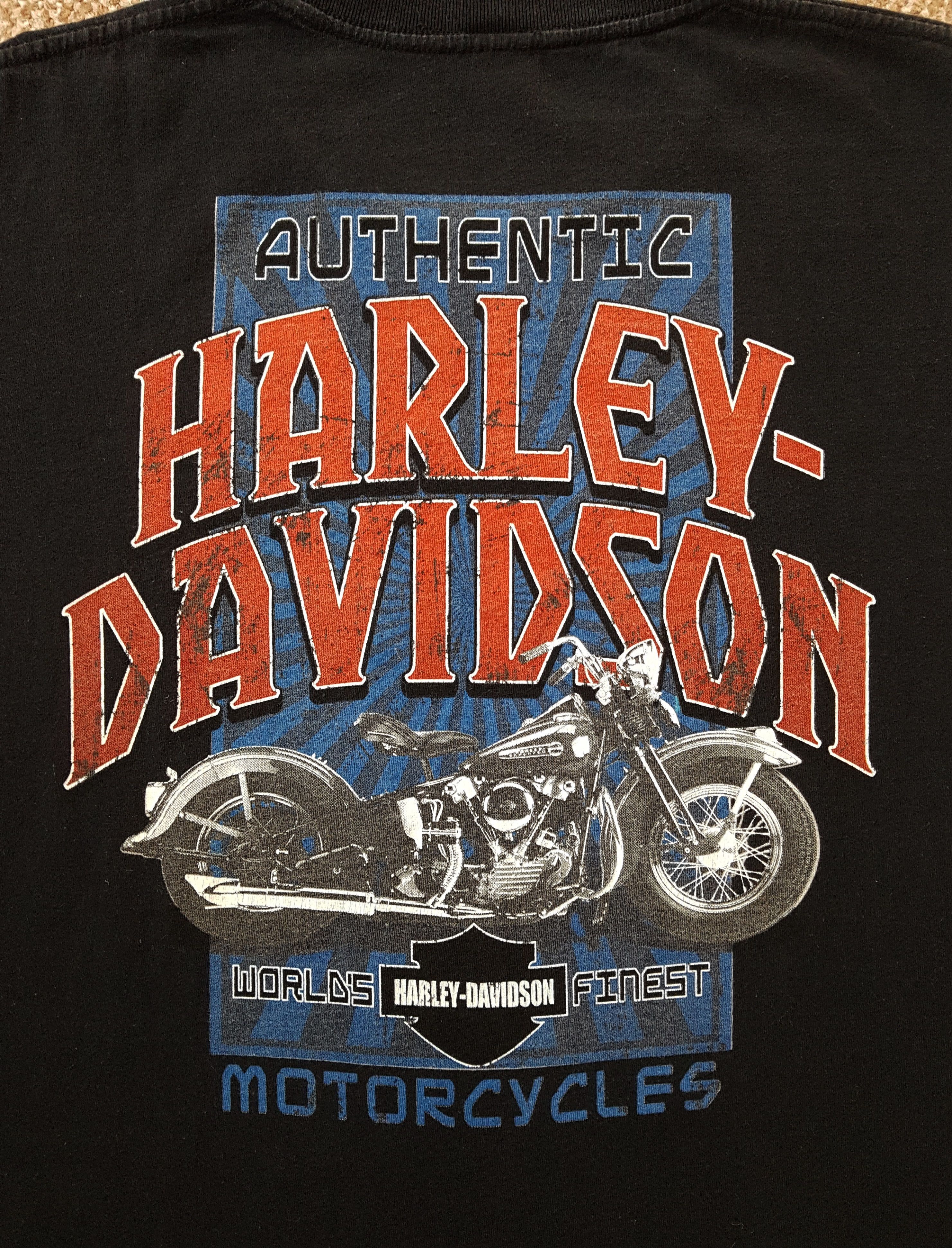 Harley Davidson Harley Davidson Motorcycles Vintage Tee T Shirt sz XL Size US XL / EU 56 / 4 - 6 Thumbnail