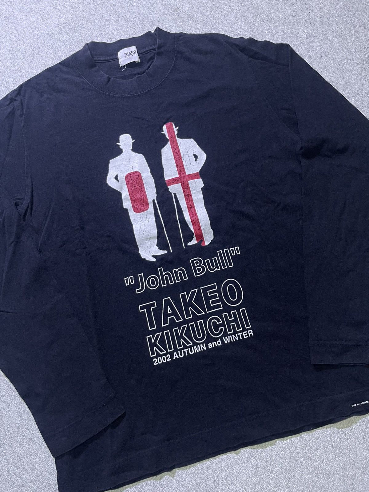 Japanese Brand Y2K TAKEO KIKUCHI long sleeve tshirt Size US M / EU 48-50 / 2 - 2 Thumbnail