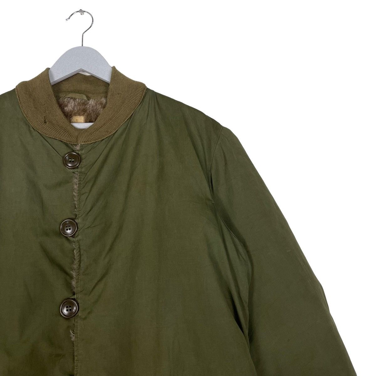 Vintage 💥1940s US TANKER M43 DECK OG MILITARY BOMBER Size US L / EU 52-54 / 3 - 6 Thumbnail