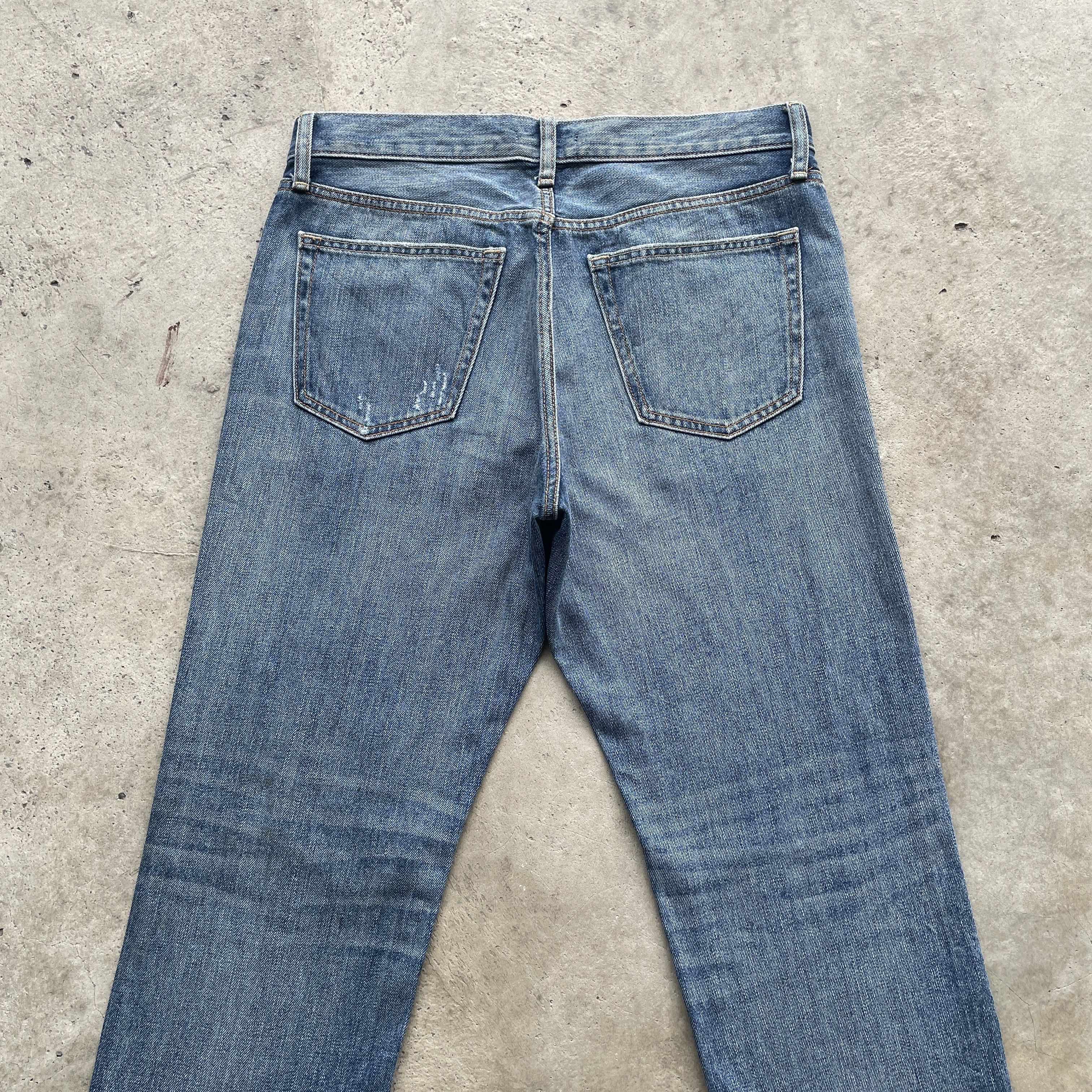 Japanese Brand VINTAGE JAPANESE BRAND FADED JEANS DISTRESSED PANTS W30x33 Size US 33 - 8 Thumbnail