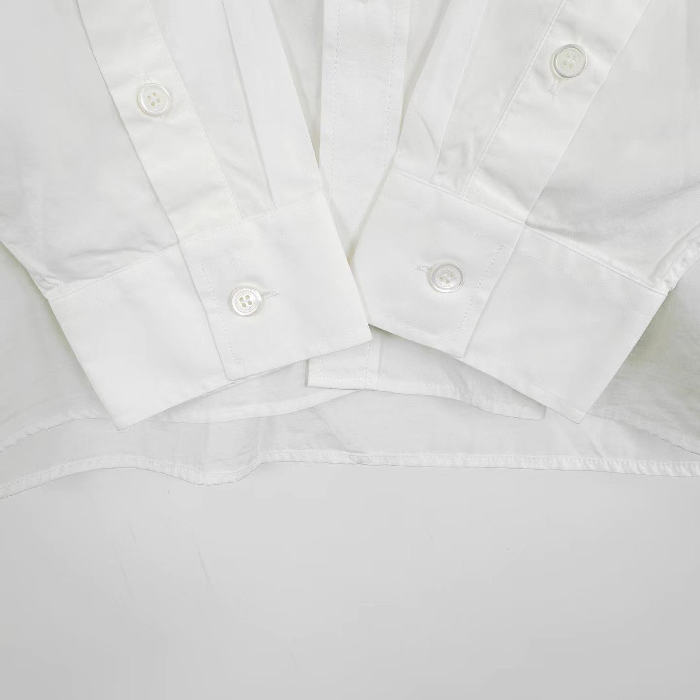Burberry Burberry Chest Pocket Embroidered Logo Long Sleeve Shirt K12 Size US L / EU 52-54 / 3 - 6 Thumbnail