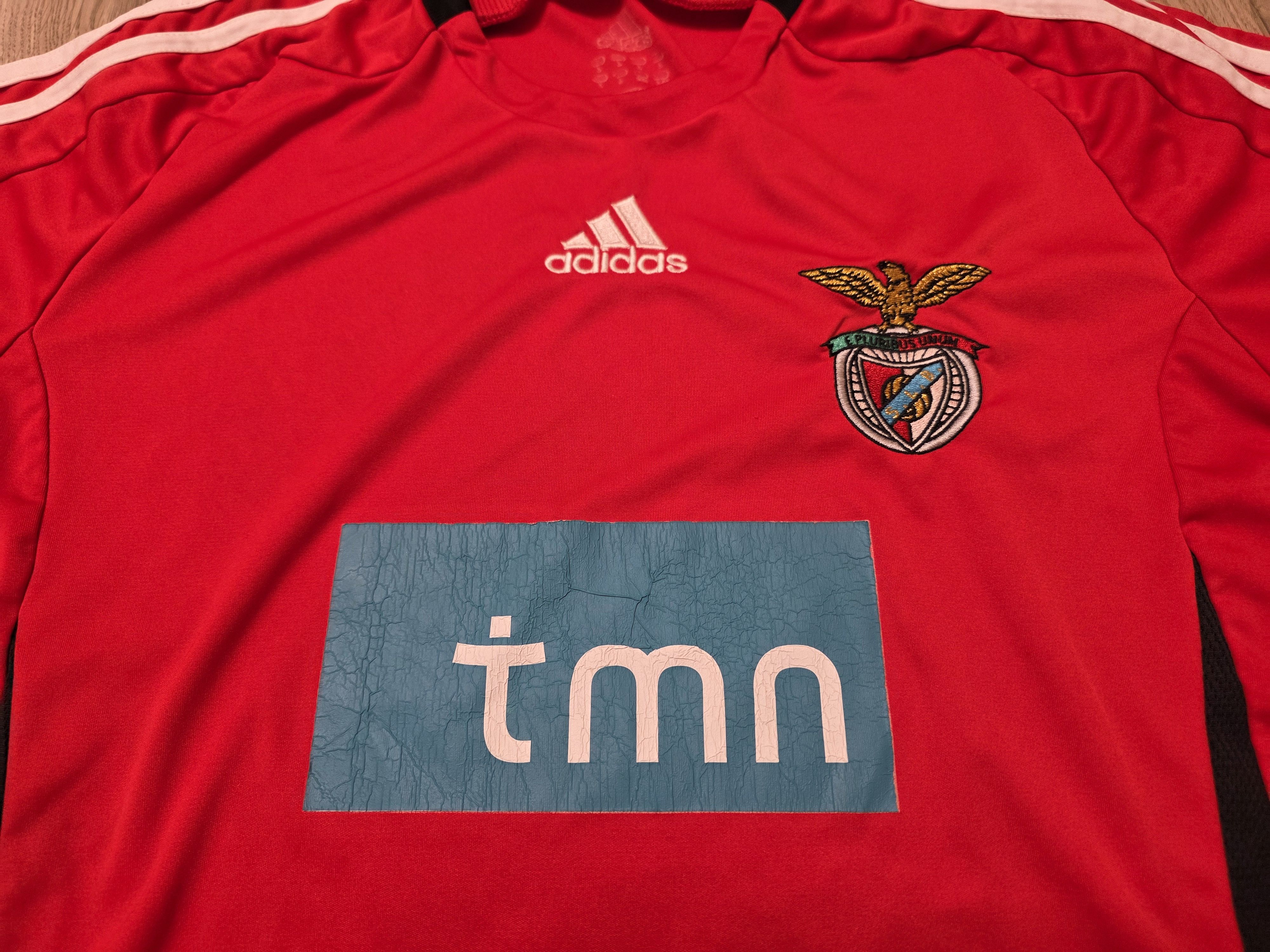 Adidas BENFICA 2008 2009 HOME FOOTBALL SHIRT SOCCER JERSEY Size US L / EU 52-54 / 3 - 3 Thumbnail