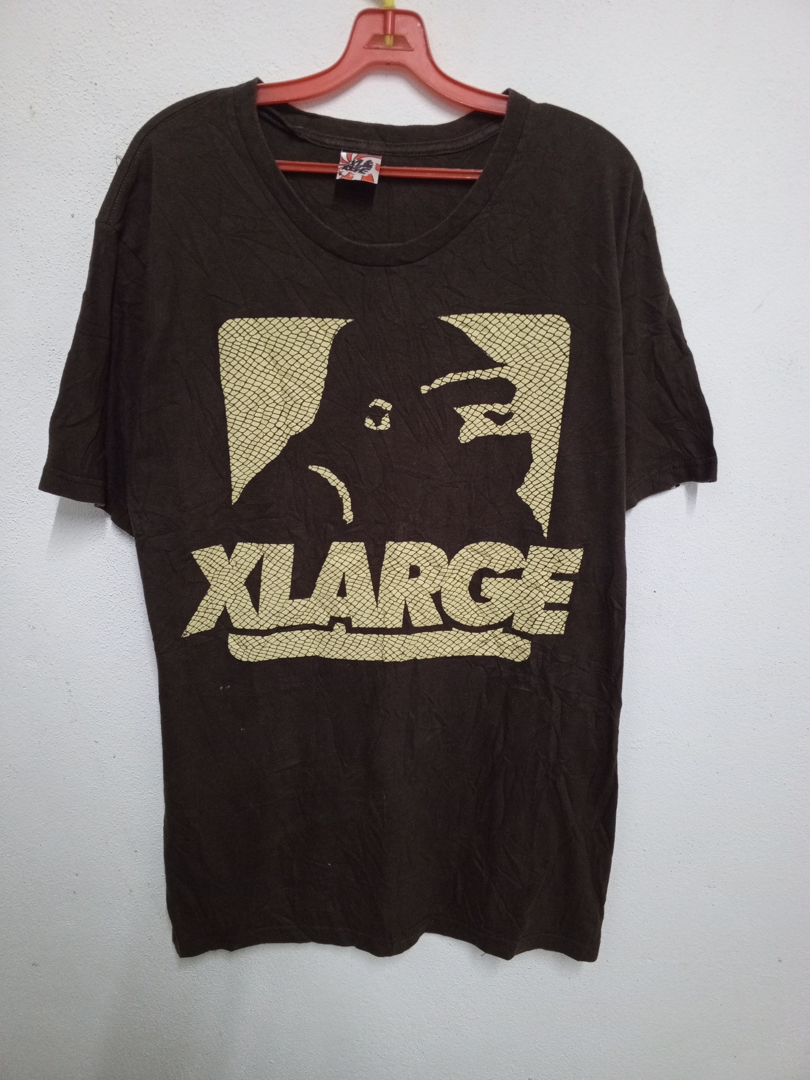 Xlarge 🔥rare USA🔥vintage XLARGE BROWN Size US XL / EU 56 / 4 - 2 Thumbnail