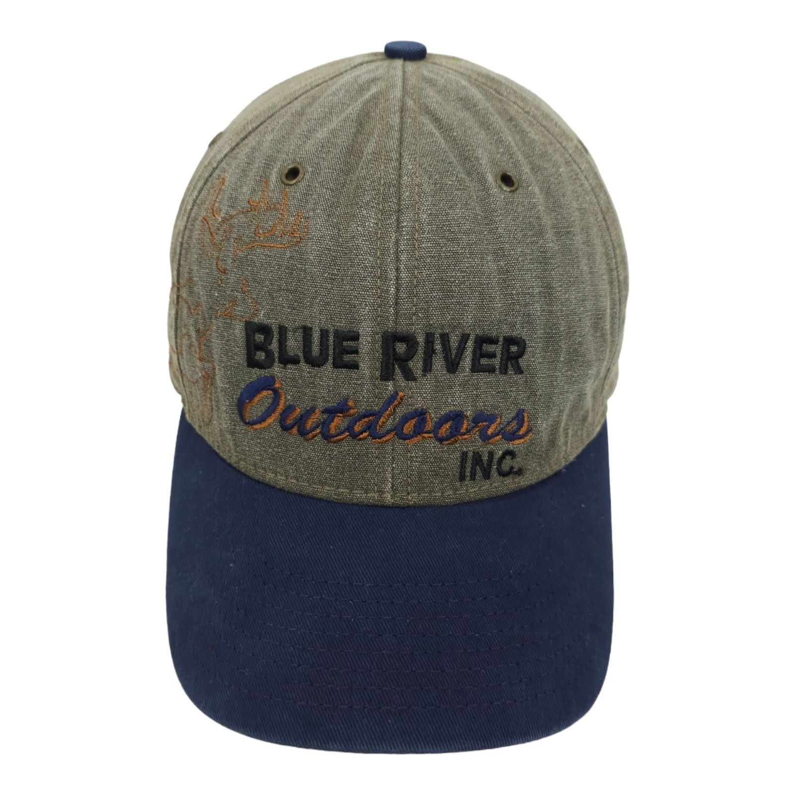 Other Blue River Outdoors Embroidered Buck Snapback Cap Trucker Size ONE SIZE - 1 Thumbnail
